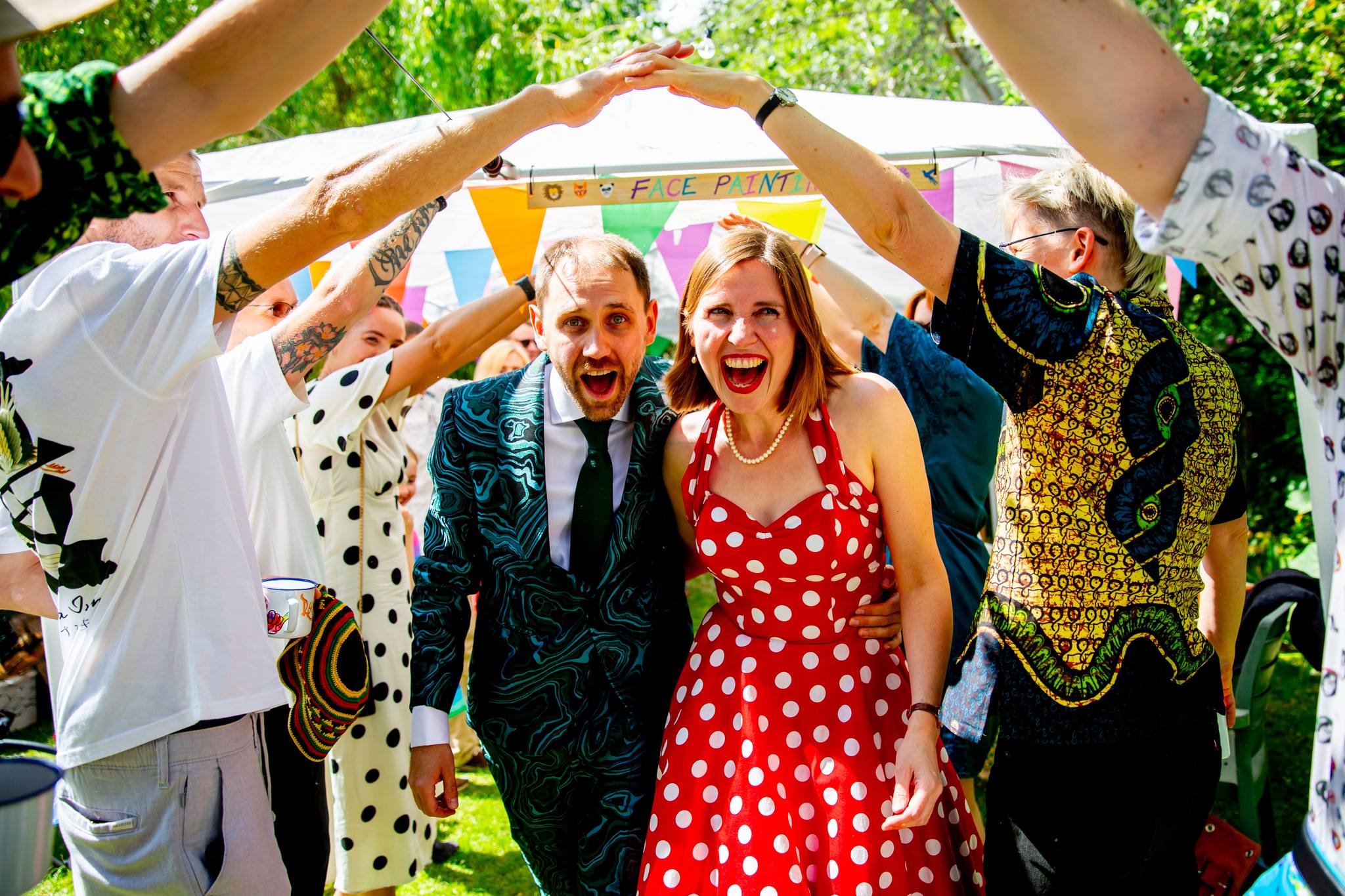 THE "Party In The Garden" Of The YEAR. This was the most incredible day, filled with love, joy and SO MUCH ENERGY. 🤩- 22/06/2024
(I'm still in awe of how lucky I was to be at R & A's Civil Partnership Party, was genuinely one of the best days ever).
.
.
.
.
.
#untraditionalwedding #untraditionalweddingdress #alternativewedding #alternativeweddingideas #alternativeweddingphotography #colourfulweddingphotography #candidweddingphotography #ukweddingphotographer #documentaryweddingphotography #festivalwedding #festivalweddinguk #festivalweddingideas #festivalweddingphotographer #festivalweddings #festivalweddingstyle