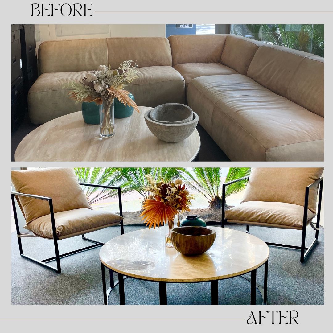 The brief was straight forward, declutter for better functionality and make the space more inviting for staff and clients. Through colour, particularly in using the bright corporate green, wall art, plants and rugs, the office space transformed to a warm and comfy place to work. Removing bulky storage units and replacing with low-line credenzas and bench spaces created an open and lighter environment for better workflow and plenty of storage. A few before and after photos to show the transformation.... #ditaylorinteriors #interiordesign #homedecor #interiordesigner #decoration #interiorstyling #homesweethome #inspiration #interiordecorating #sydneyinteriordesigner