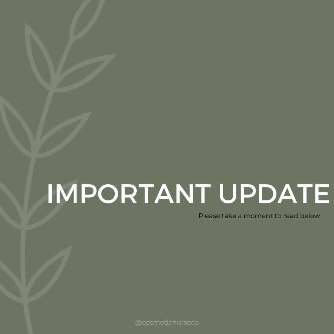 As some of you may have heard the Therapeutic Goods of Australia (TGA) have released some new regulations in regards to advertising for the cosmetic industry. We can no longer advertise anything in regards to cosmetic treatments nor can we discuss products or prices via DM, email or phone. All patients require a can a consultation with one of our health professionals to assess suitability of treatment for a scheduled medication.
The TGA have removed the terms ‘anti-wri***’ ‘derm** fill***’ and ‘inject*****’ and anything that directly or indirectly references prescription-only medications in the form of advertising.
We can no longer share or advertise our before and after photos where the administration of prescription medication has been used.
We can no longer promote/advertise any reference to prescription medication. This means we are unable to provide information about our products, price lists or rough quote via DM, phone, email, website info, social media post etc. We can only provide an in person face to face consultation to determine suitability to a prescription medication.
What we can grantee for our patients is that our team of healthcare professionals will continue to consult you prior to every treatment as they have always done. Our patients safety is and always has been our priority.
Please feel free to get in contact with us if you have any questions or if you are feeling a little confused with the new changes.
Please be patient with us as we adapt to these new changes and as always thank you so much for the ongoing support.
409 Melbourne Rd Newport
03 9018 9328
info@cosmeticnurseco.com
www.cosmeticnurseco.com