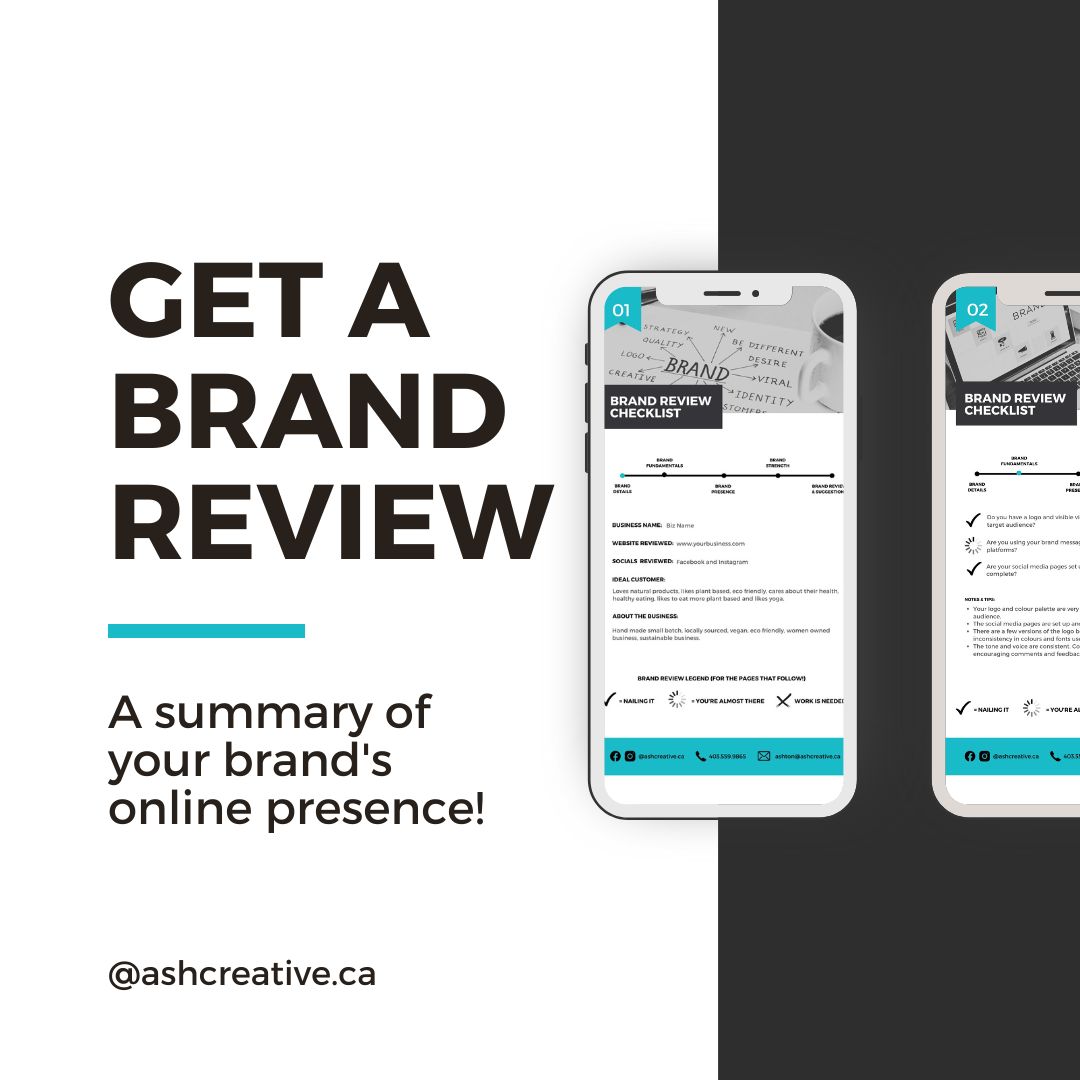 How is your business stacking up online? Letโs take a closer look! For just $99, our Brand Review gives you a complete breakdown of your brand, with actionable insights to improve your online presence. PLUS, weโll spend 15 minutes reviewing the results together! ๐ฌ
Want to get started? Head to the link in our bio @ashcreative.ca , fill out a quick form, and youโre all set!
--
#brandyourself #brandyourbusiness #brandspecialist #marketingstrategy #online #getonline #brandingagency #yyc #airdriebusiness