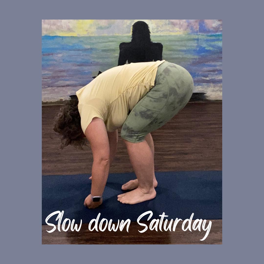 Slow down, take a deep breath. This day is for you. Slide down into a deep knee bend forward fold and let your body thank you. Step your feet slightly wider than hip width apart and slowly curl your way down. Bend your knees deeply and let your stomach rest on your thighs. Allow your head and shoulders to hang freely and your spine succumb to gravity.
Take this posture any time you are feeling a little overwhelmed or have been sitting longer than you’d like.
#healthybodyhealthymind #healthy #moveyourbodyeveryday #healthybodyandmind #changeyourmindchangeyourlife #healthybody #takeadeepbreath #healthybodyhealthymindhealthysoul #healthybodyhappymind #moveyourbody #justbreathe #changeyourlife #changeyourlifetoday #changeyourlifetodaynottomorrow