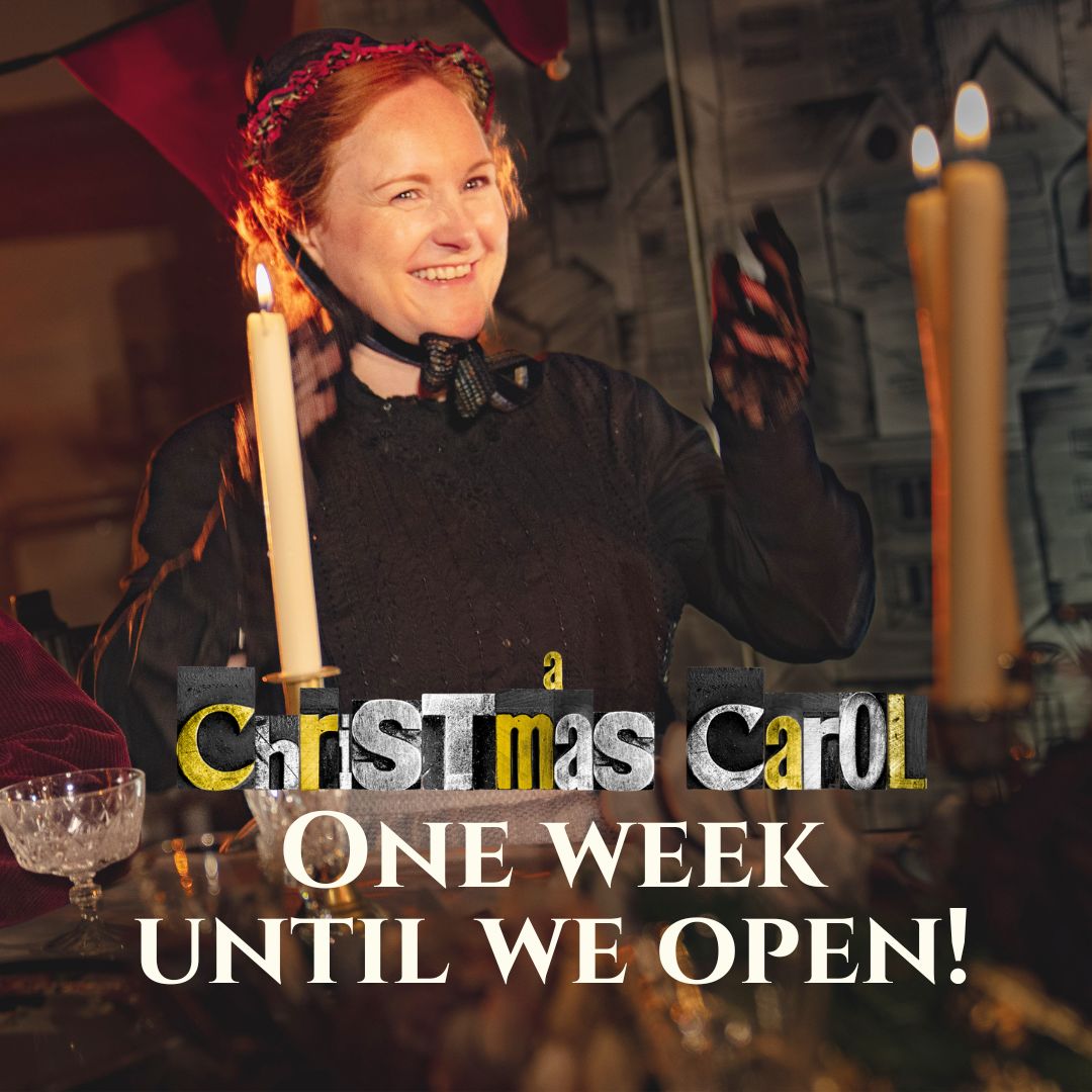 🎭 O N E ▪ W E E K ▪ C O U N T D O W N 🎭
We open 'A Christmas Carol' in one week at the glorious @ntnostell
Have you got your tickets yet? 🎟
📸 @colinjsmith