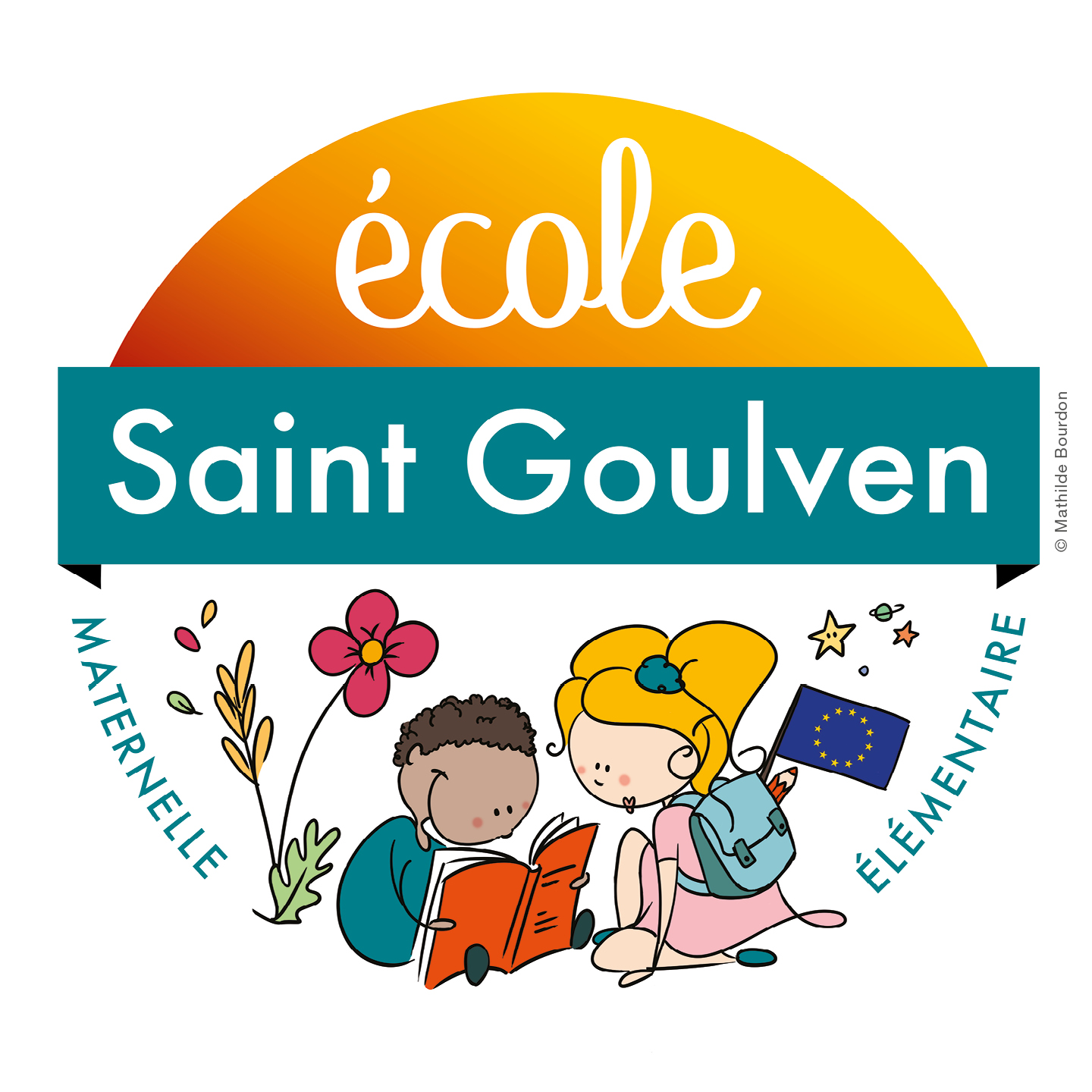 * LOGO *
Cette année, j'ai eu le privilège de dessiner le nouveau logo de l'école Saint Goulven à Saint-Didier (35)
🖌 Un pilotage global de projet comme je les aime avec conception, illustration et déclinaison sur papier, enseigne, gobelets, tote bag, tampon... Sans oublier le print management pour m'assurer du rendu optimal de ma création !
🙏 Je remercie du fond du coeur la direction, les équipes pédagogiques, l'Ogec et l'Apel pour leur confiance et la liberté de création qu'ils m'offrent à chaque opération.
Ainsi que les fabricants qui ont assuré la qualité d'impression :
Enseigne : @ageliafiga / Totebag : @graphy_west
🥰 Pour être honnête, je ne suis pas peu fière de pouvoir dire à mes enfants : "Regardez, c'est maman qui a dessiné le logo de votre école !"
Envie d'en savoir plus sur l'école ?
C'est par ici : www.ecole-saint-goulven.fr
Ça ne vous donne pas envie de redevenir enfant ? 🤓
---------
🌸 Conceptrice graphique et littéraire, j'aide mes clients à transmettre leurs messages au monde. Du visuel au rédactionnel et de la conception à la réalisation, je donne vie à leur univers en un coup de crayon.
www.mathildebourdon.fr
#logocreation #graphistelogo #graphistebretagne #illeetvilaine #vitrécommunauté #ecolecatholique #etablissementscolaire #illustratricejeunesse #illustrationpourenfants #mathildebourdon #crayondebourdon #logotype #designgraphique #conceptricegraphique #conceptiongraphique #ecoleprimaire #ecolematernelle #identitevisuelle #artoninstagram #instaart #instagraphic #graphisteillustratrice #poésievisuelle #douceur #enfance❤️ #pedagogiepositive #fraternité #illustrationsurmesure