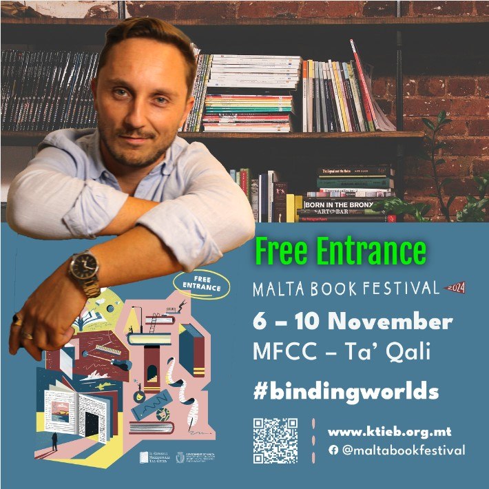📚 Exciting News! 📚
Join me at the Malta Book Festival 2024, happening from November 6th to 10th at MFCC Ta’ Qali! 🏛️
I’ll be there with The Chronicles of Lilith series, offering signed copies in both paperback and hardback. Wanna know more visit the link in the Bio!
Don’t miss this chance to discover new reads, meet authors, and explore a world of imagination—all with free entrance, courtesy of the National Book Council!
Come say hello, grab a signed copy, and dive into the metaphysical dark fantasy world I’ve crafted!
Also Participate in my giveaways by visiting my instagram profile @authorjensbud.
See you there! 🎉
@nbc_malta @authorjensbud
Event 👉 https://www.facebook.com/events/
1051217336498607
🗓️: 6-10th November 2024
📍: MFCC, Ta' Qali
🎟️: Free Entrance
#festivalnazzjonalitalktieb #dinjietjirrimaw
#kunsillnazzjonalitalktieb #kunsillnazzjonalitalarti
#nationalbookcouncilmalta #maltabookfestival
#bindingworlds #malta #mbf24
Also Participate in my giveaways by visiting my instagram profile @authorjensbud.
See you there! 🎉
@nbc_malta @authorjensbud
Event 👉 https://www.facebook.com/events/
1051217336498607
🗓️: 6-10th November 2024
📍: MFCC, Ta' Qali
🎟️: Free Entrance
#festivalnazzjonalitalktieb #dinjietjirrimaw
#kunsillnazzjonalitalktieb #kunsillnazzjonalitalarti
#nationalbookcouncilmalta #maltabookfestival
#bindingworlds #malta #mbf24