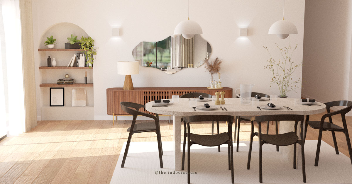 . Modélisation 3D .
Réagencement de ce séjour très lumineux.
▪️ avec des tons claires et des tons chauds 🤎
▪️ avec des formes organiques, aux lignes arrondies pour un intérieur harmonieux et plein de douceur et du mobilier adaptés à une circulation fluide 🤍
▪️ avec pas mal de plantes vertes pour rendre cet espace vivant et créer une atmosphère chaleureuse où il fait bon vivre🌿
▪️ et une cuisine aux couleurs chaudes, tout en bois foncé, ouverte sur la salle à manger ✨
Vous validez ? :)
#agencement #designdinterieur #design #interieur #home #matières #amenagement #espaces #deco #architectedintérieur #décoration #interiordesign #decoratrice #decoratricedinterieur #sketchup3d #archilovers #homesweethome #harmonie #matériaux #texture #3dmodeling #vray #lighting #sketchup #luminosité #bordeaux