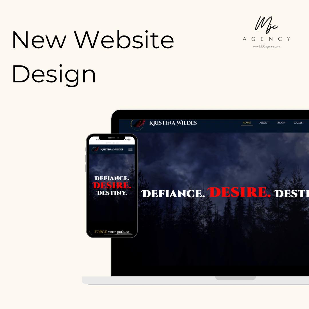 📖Make sure to check out this #custom Wix Studio #website that the team at MJC Agency completed for author Kristina Wildes.
Kristina is far from your ordinary #author. She’s a small-town romantasy writer whose debut novel, Forged in Blood, thrust readers into a multidimensional world at the crossroads of love and war. Her Empathy Series stands out, shedding light on topics often considered #taboo and offering a sense of community and understanding to those who have endured some of life’s darkest tribulations. Be sure to check her out today and try a book or two! 📖
.
.
.
#wixwebsite #romanceauthor #smalltownauthor #wixwebdevelopment #modernwebsite #wixwebsite #wixdesign #mjcagency #customwebsite #kansas #kansasauthor