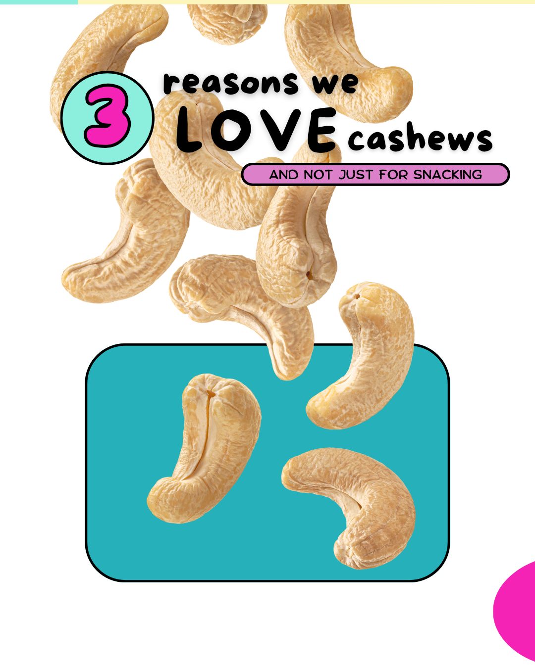 Cashews: Small but sneaky, mild but mighty. You thought you knew them, but did you really? 🤔
✨ Here’s why they’re kinda a big deal:
✔ Not a nut. (Technically a seed, but we’re rolling with it.)
✔ Surprisingly creamy. (Like, suspiciously good at it.)
✔ Globally loved. (Brazilians drink cashew juice. We respect it.)
Bet you’ll never look at cashews the same again. 🥜 What’s your go-to cashew snack? Tell us below!