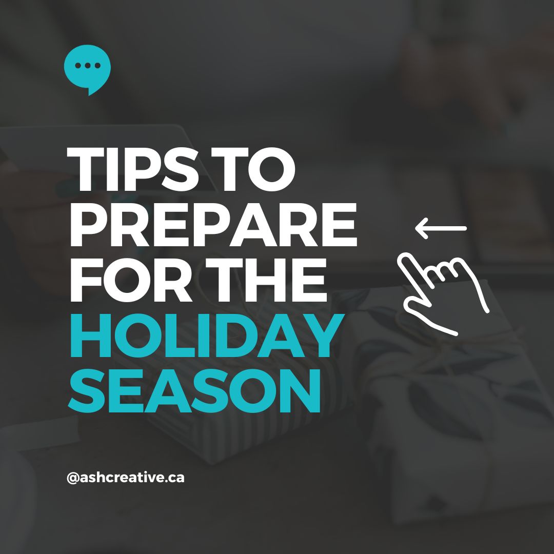 The holiday season is just around the corner, and it's time to get your online presence as sparkling as your decorations! โจ
Prep now, relax later. Your future self (and your customers) will thank you! ๐๐ป
--
#holidayseason #holidayprep #businessowner #brandyourself #brandyourbusiness