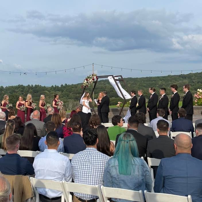 🎉 Celebrating Jacob and Samantha's Unforgettable Wedding Day! 💍 Thank you for choosing Harmon Gray Entertainment to DJ your special day and for adding extra fun with the photo booth. 🎶📸 What an incredible crowd, full of energy and love! ❤️🎊 #JacobAndSamanthaWedding #HarmonGrayEntertainment #ConnecticutWeddings #PhotoBoothFun #WeddingMemories