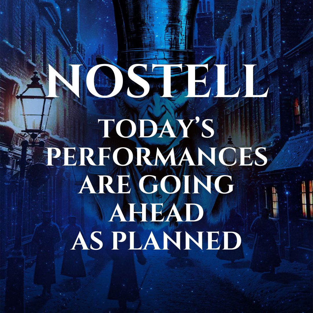 W E A T H E R ⚠️ U P D A T E
Today's performances at @ntnostell are going ahead as planned.