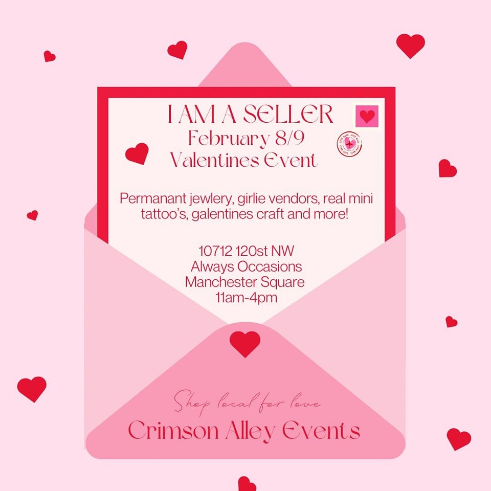 📍Next up: Crimson Alley "Shop Local for Love" Valentine's Event! 💘
We will be here both days for all your scrunchie needs, alongside so many other lovely vendors!
Can't wait to see all your beautiful faces! 💕
#ltlcreationsco #scrunchies #handmade #smallbusiness #accessories #market #valentines #crimsonalley