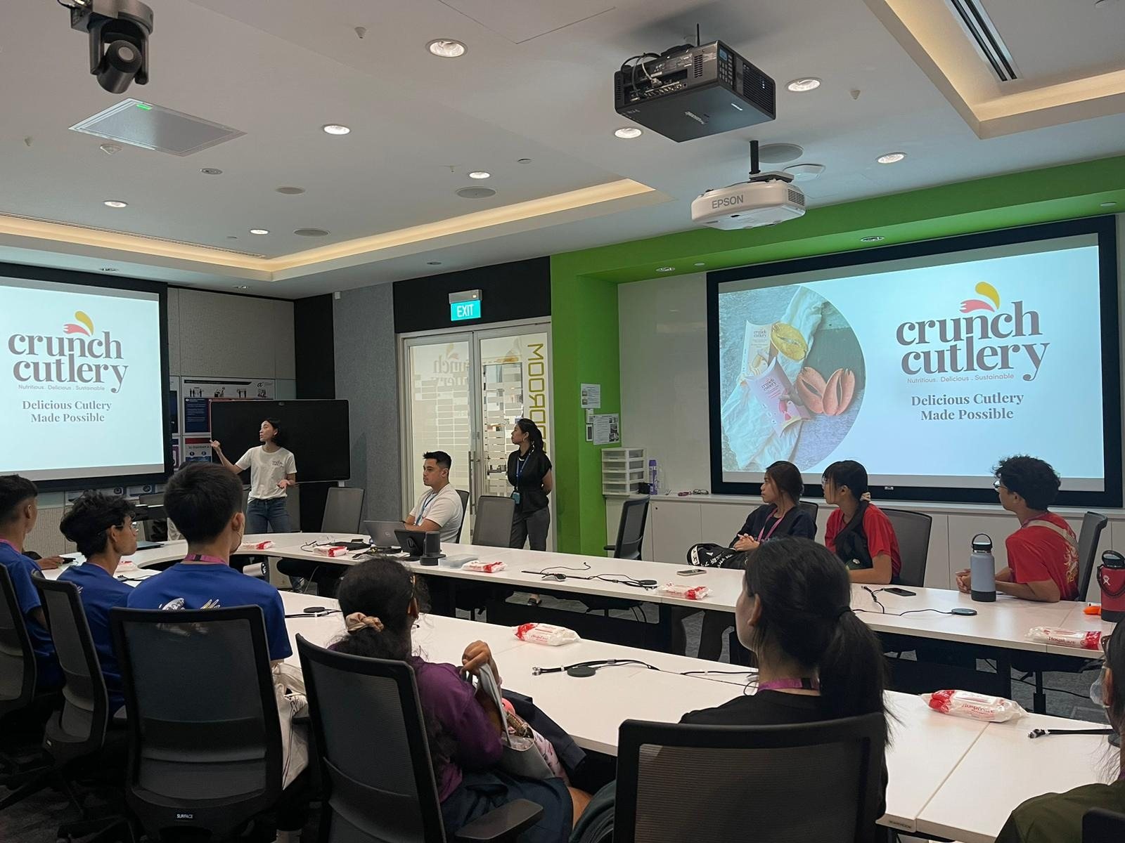 A big thank you to A*Star's Future of Manufacturing Workforce team for inviting our founder Anna Lam to share her entrepreneurial journey with the students of Anderson Serangoon Junior College (ASRJC)! 🙌🏼
We were thrilled to engage with such an enthusiastic and inquisitive group of young minds. The warm welcome we received from the ASRJC community was truly heartwarming and appreciated. ❤️
Anna enjoyed sharing her experiences and insights with the ASRJC students, who showcased their potential as future leaders with their eagerness to learn about entrepreneurship and their thought-provoking questions. We believe that such opportunities for knowledge sharing and collaboration with young talent are crucial for driving innovation and shaping the future of our industries. 🚀
Thank you once again to the FMW team from AStar and the ASRJC community for making this event possible. We look forward to many more collaborations and engagements with AStar and the future leaders they are nurturing. 💪🏼
#AStar #FutureOfManufacturingWorkforce #ASRJC #Entrepreneurship #Innovation #KnowledgeSharing #Collaboration #FutureLeaders #CrunchCutlery