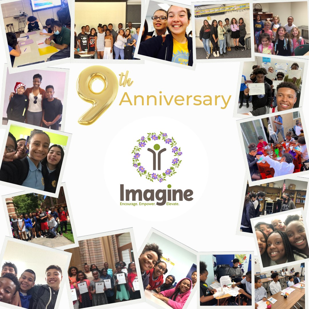 Happy 9th Anniversary to Imagine Etiquette, Inc! We are thankful to our staff, communities, schools, families, and students for these nine wonderful years thus far. We look forward to what we will create in the future!
#womenhistorymonth #womenownedbusinesses #blackwomenbusinesses #studentenrichment #studentdevelopment #californiaschools