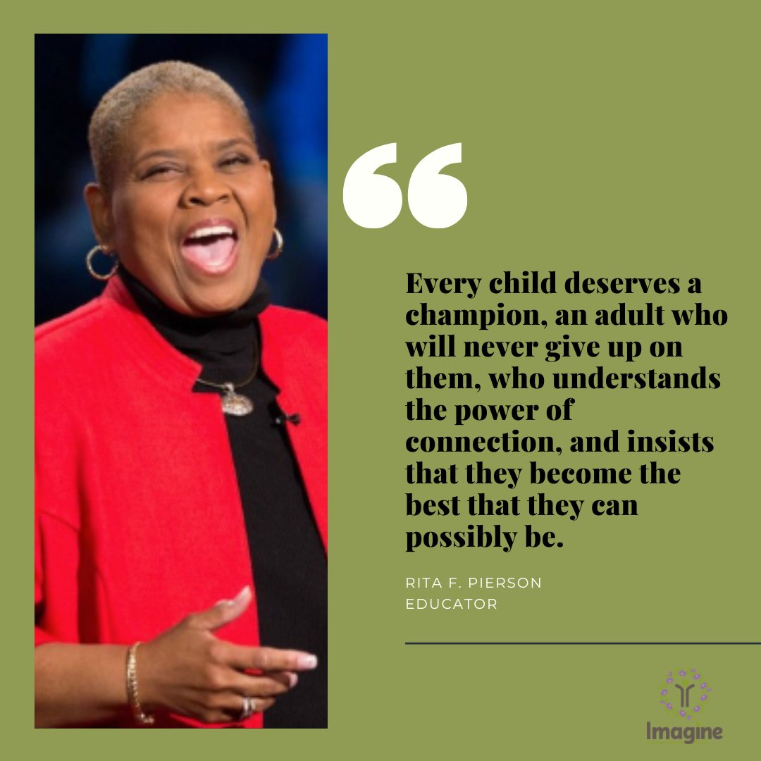 Throughout the month we will highlight black history in the areas that are near and dear to us at Imagine Etiquette, Inc. We will cover the topics of education, financial literacy, and etiquette.
Rita F. Pierson is an educator with over 40 years of experience. Over the course of her career, she has been a teacher, counselor, and assistant principal. Pierson's expertise afforded her opportunities to lead workshops on topics such as, “Helping Under-Resourced Learners,”“Meeting the Educational Needs of African American Boys" and "Engage and Graduate your Secondary Students: Preventing Dropouts."
#imagineetiquette #educators #BHM #RitaPierson #blackteachersmatter #students #studentenrichment #studentdevelopment