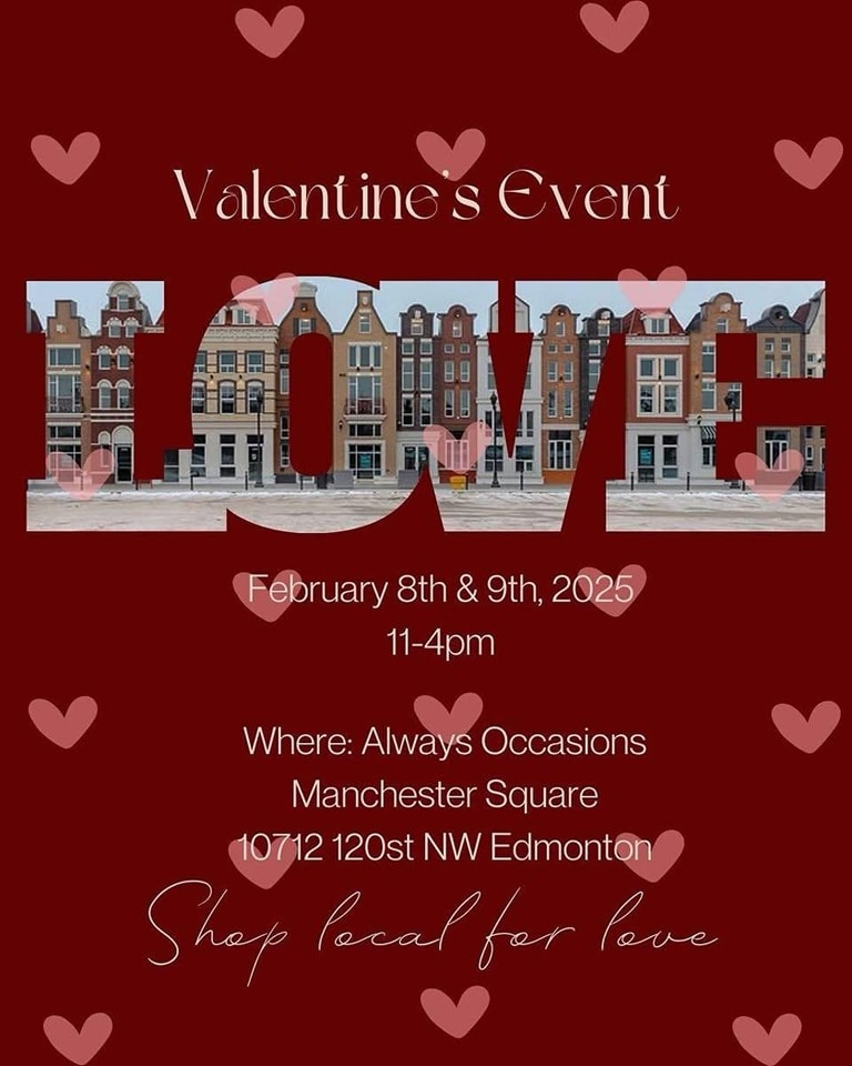Today is Market Day! 💗
Come down to @manchester_yeg to check out the @crimsonalleyeventsyeg Shop Local For Love Valentine's Event, located inside of @alwaysoccasions!
Make sure you grab a drink from @rhubarbcafecocktails (because iykyk 😍) and then pop in to see all the lovely vendors!
I will be here today and tomorrow from 11am-4pm both days! 💕
#christmas #ltlcreationsco #scrunchies #handmade #hairaccessories #smallbusiness #market #valentines #crimsonalley