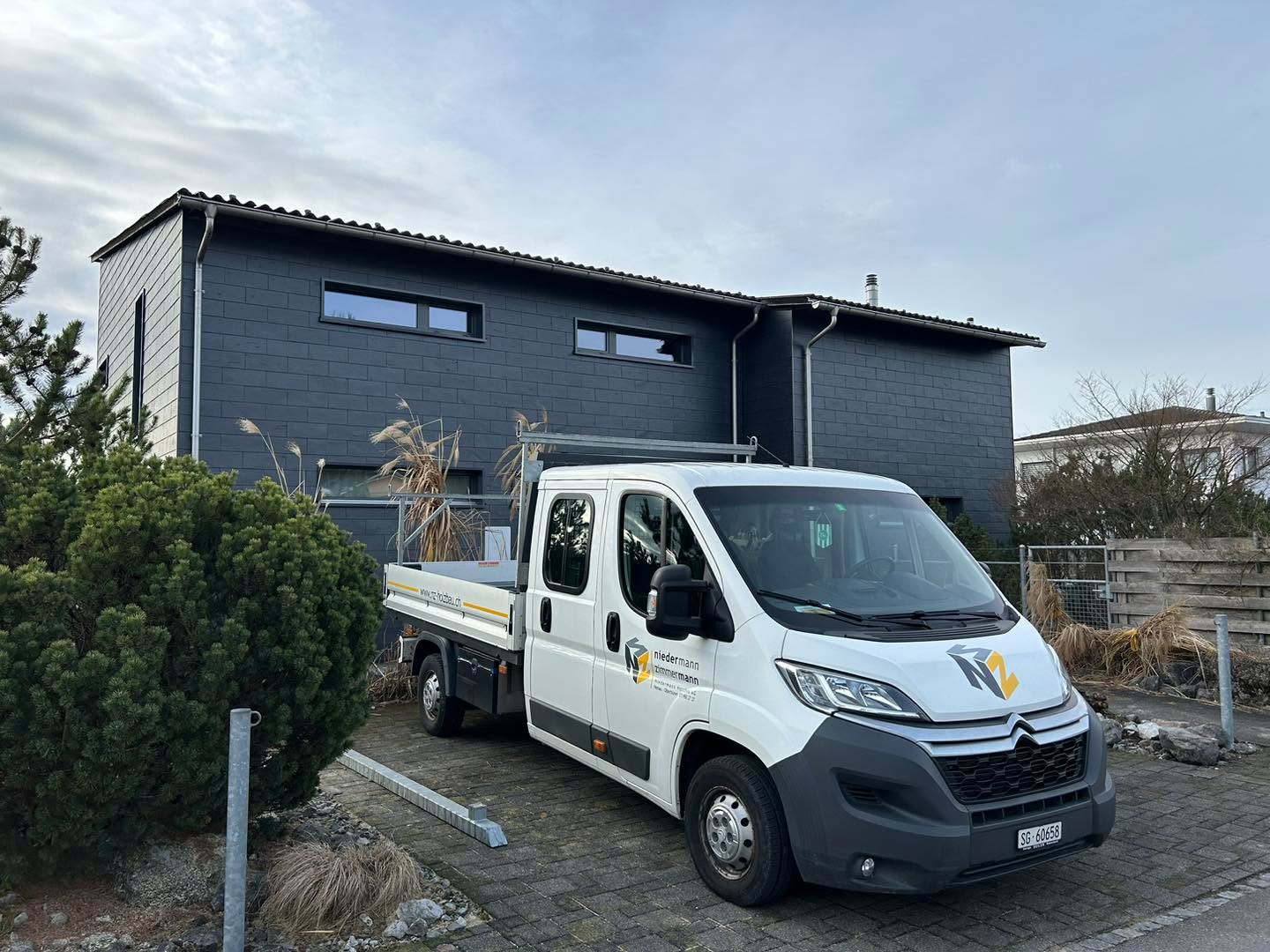 Naturschieferfassade im Sonnental
