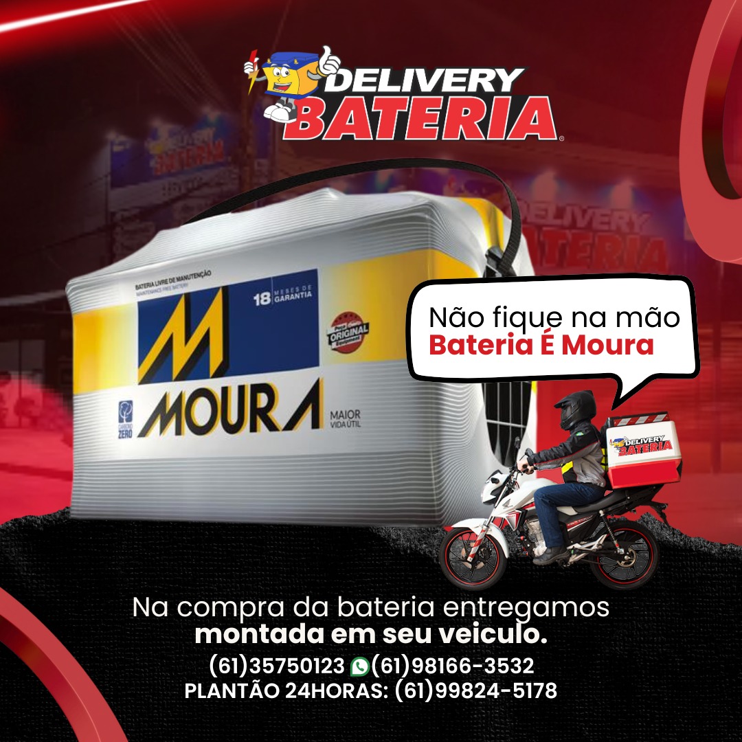 Tecnologia, Inovação e Sustentabilidade que você só encontra Aqui.
As baterias Moura são produtos de alta qualidade e durabilidade, ideais para veículos.
Telefones:
(61) 3575 0123- Central de vendas
(61) 99824-5178-Celular Plantão - Whatsapp
SHPV Rua 03, CH 81, loja 02 - Vicente Pires
Brasília/ DF
#carro #manutencao #manutencaopreventiva #carrosdeluxo #nacionaiseimportados #vicentepiresdf #brasiliadf #asanorte #DistritoFederal #Brasilia #cidadesatelite
#asanorte #asasul #guincho24h #socorro24 #suporte #vicentepiresbsb #vicentepires2 #vicentepiresrua5 #encontreivp #vicentepires #vicentepiresdf #vicentepiresrua10 #vicentepirestemdetudo #Baterias #conhecendovicentepires #vicentepiresdivulga #vicentepiresbrasília #vicentepiresrua3 #vicentepiresrua4a #Brasilia #DF