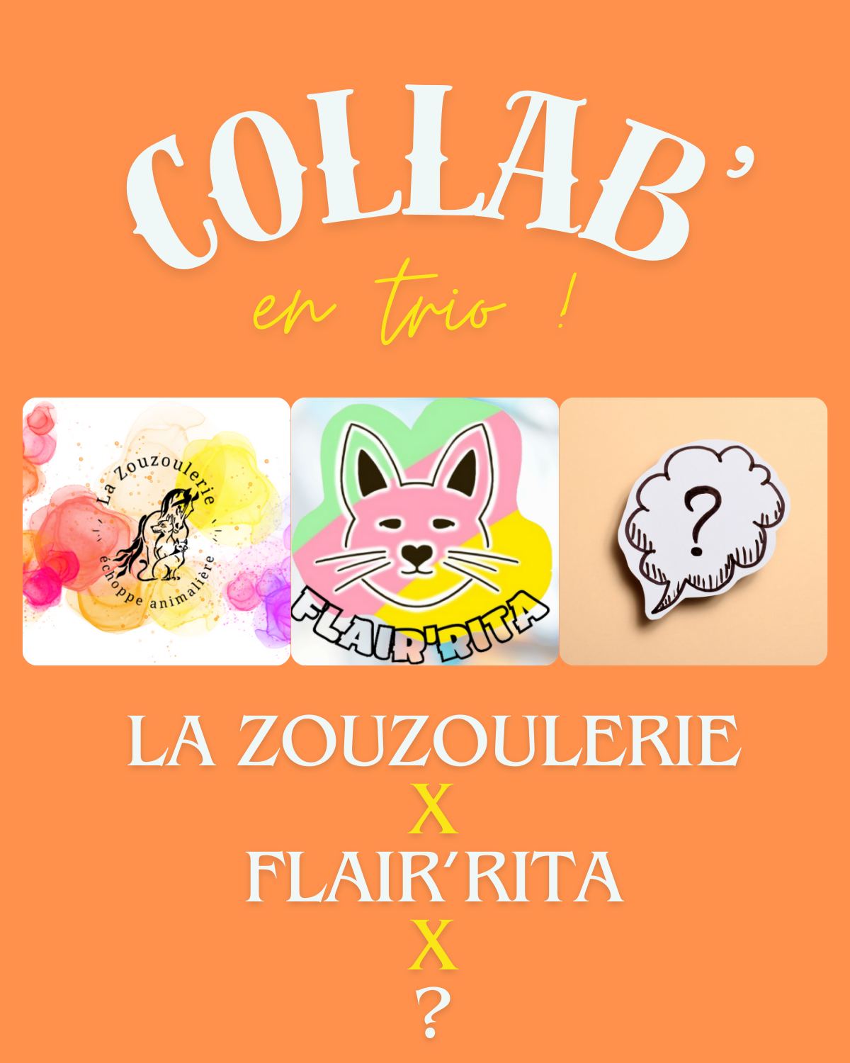 🤫 On titille votre curiosité… 👀✨
Chez La Zouzoulerie, on adore les belles rencontres, et là… on prépare quelque chose de grand ! 🎉 On ne vous en dit pas trop pour l’instant, mais une collaboration se profile à l’horizon. Parmi nos complices, il y a Émilie de @flair_rita_tapisdefouille qui est à l'origine de tout cela … mais pas que ! 😏
On lui laisse le plaisir de vous dévoiler tout ça quand le moment sera venu, mais une chose est sûre : ce projet promet d’être superbe ! 🌟
Alors, une idée de ce qu’on mijote ? 🤭
🐾 #chien #chat #doglover #catlover #pets #handmade #petboutique #smallbusiness #entrepreneur #madeinfrance