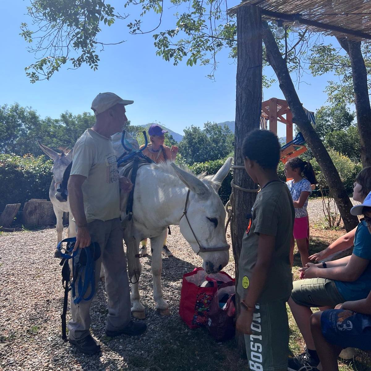 Un'altra settimana entusiasmante, con tante attività creative e educative 🎨, esperienze di relazione con gli animali 🐴🐑, giochi all'aperto 💦
Perchè scegliere noi?
💡Esperienza educativa: i bambini imparano a rispettare la natura, a prendersi cura degli animali e a lavorare in squadra
Ambiente sicuro: la sicurezza è prioritaria, tutte le attività sono supervisionate da personale qualificato
Divertimento garantito: ogni giorno è pensato per offrire un mix perfetto di acquisizione di nuove competenze e divertimeno
Luglio SOLD OUT!
