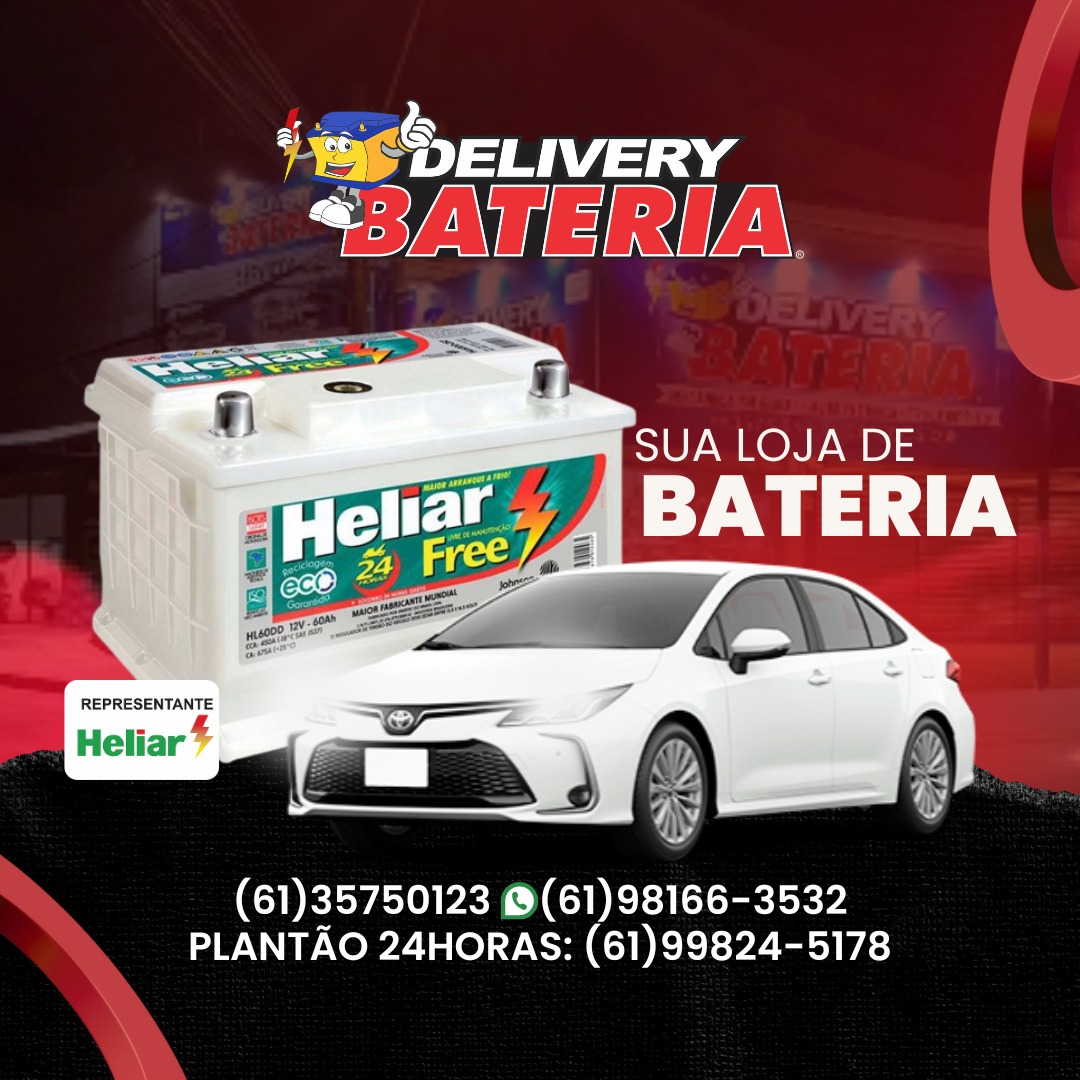 Deseja encontrar a melhor bateria automotiva para o seu
veículo com preços acessíveis?
Não perca tempo, peça agora a bateria original para o seu carro.
Telefones:
(61) 3575 0123- Central de vendas
(61) 99824-5178-Celular Plantão - Whatsapp
SHPV Rua 03, CH 81, loja 02 - Vicente Pires
Brasília/ DF
#carro #manutencao #manutencaopreventiva #carrosdeluxo #nacionaiseimportados #vicentepiresdf #brasiliadf #asanorte #DistritoFederal #Brasilia #cidadesatelite
#asanorte #asasul #guincho24h #socorro24 #suporte #vicentepiresbsb #vicentepires2 #vicentepiresrua5 #encontreivp #vicentepires #vicentepiresdf #vicentepiresrua10 #vicentepirestemdetudo #Baterias #conhecendovicentepires #vicentepiresdivulga #vicentepiresbrasília #vicentepiresrua3 #vicentepiresrua4a #Brasilia #DF
