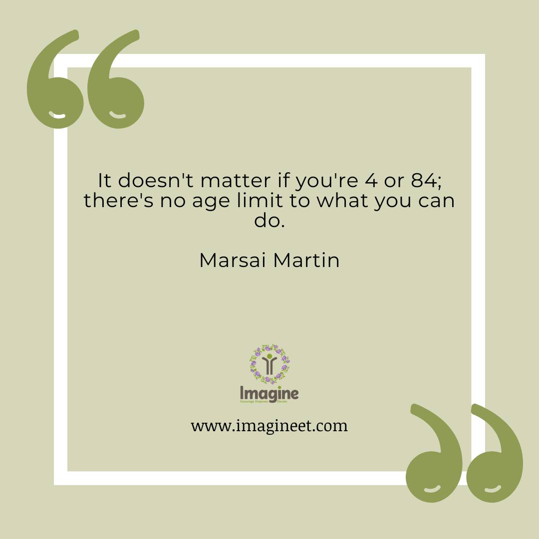 Don't let your age stop you from chasing your dreams.
#ImagineEtiquette #affirmations #wordsofwisdom #womenshistorymonth #youthempowerment #youthenrichment #youthleadership
