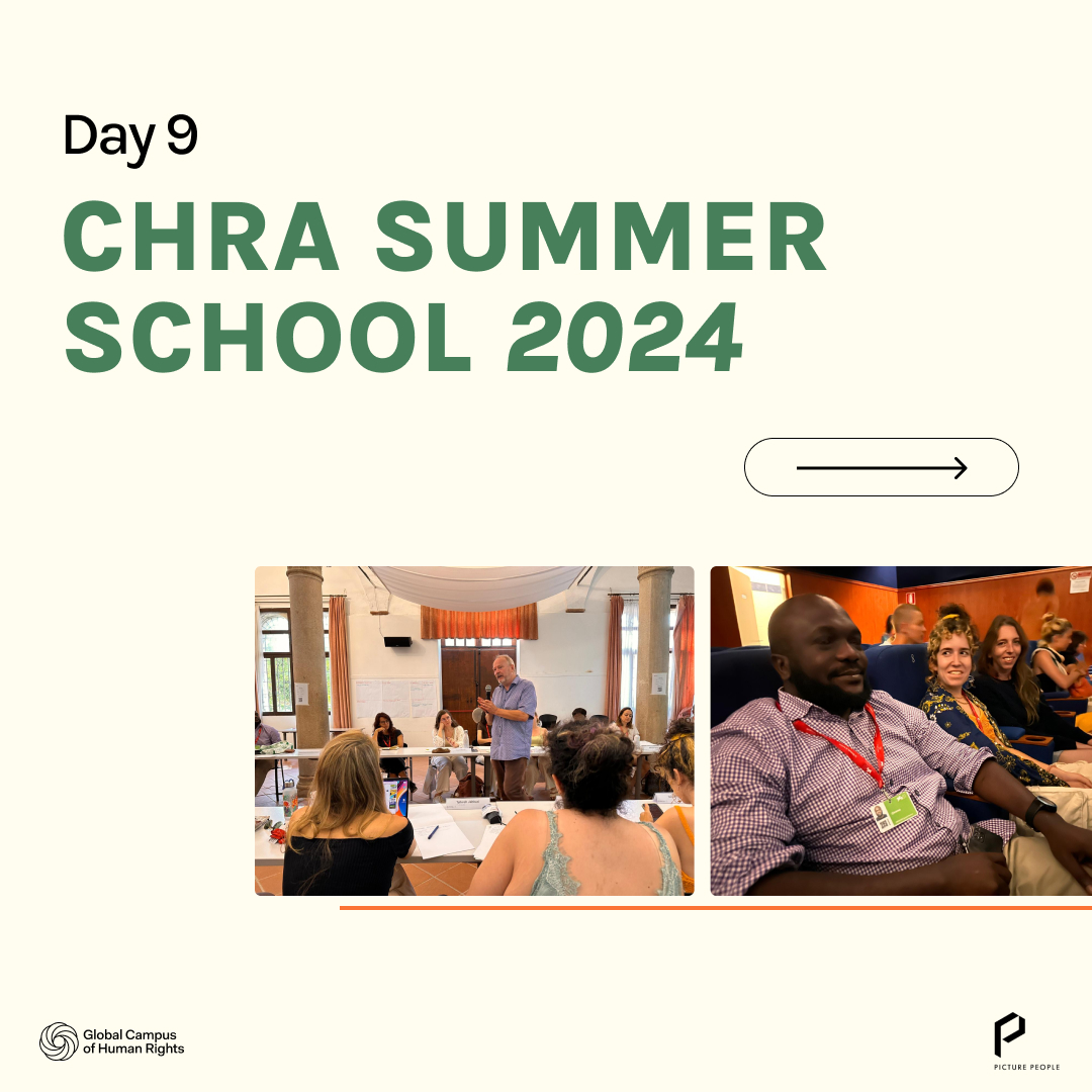 👇 This was Day 9 of the CHRA Summer School: 👇
In partnership with @gchumanrights , today we delved into the complexities and inspirations of human rights advocacy through film.
🌍 The morning featured a compelling session on Human Rights Skepticism led by George Ulrich, Programme Director at the Global Campus of Human Rights. His insights sparked deep discussions on the challenges of advocating for human rights in today’s world.
🎥 In the afternoon, participants enjoyed a screening of Medovyi Misiats (Honeymoon), directed by Zhanna Ozirna. They also had the unique opportunity to engage in a discussion with Marjane Satrapi, the acclaimed author of Persepolis.
👋 Stay tuned for the final events of the CHRA Summer School by following @picture___people!
#CHRASchool #GCHumanRights #BiennaleCinema2024 #venicefilmfestival2024 #venicefilmfestival #labiennaledivenezia #environmentalist #environmentaljustice #filmindustry #filmindustrynetwork #italy #filmworld #thereisnoplanetb #humanrights #humanrightsadvocacy #peoplescreative #climate #climatestrike #climateaction #climatechangeisreal #climatecrisis #climateemergency #climatejustice #explorepage #standup4humanrights #documentaryfilmmaking #independentfilmmaking #climatemigration #climatemitigation #environmentallaw
