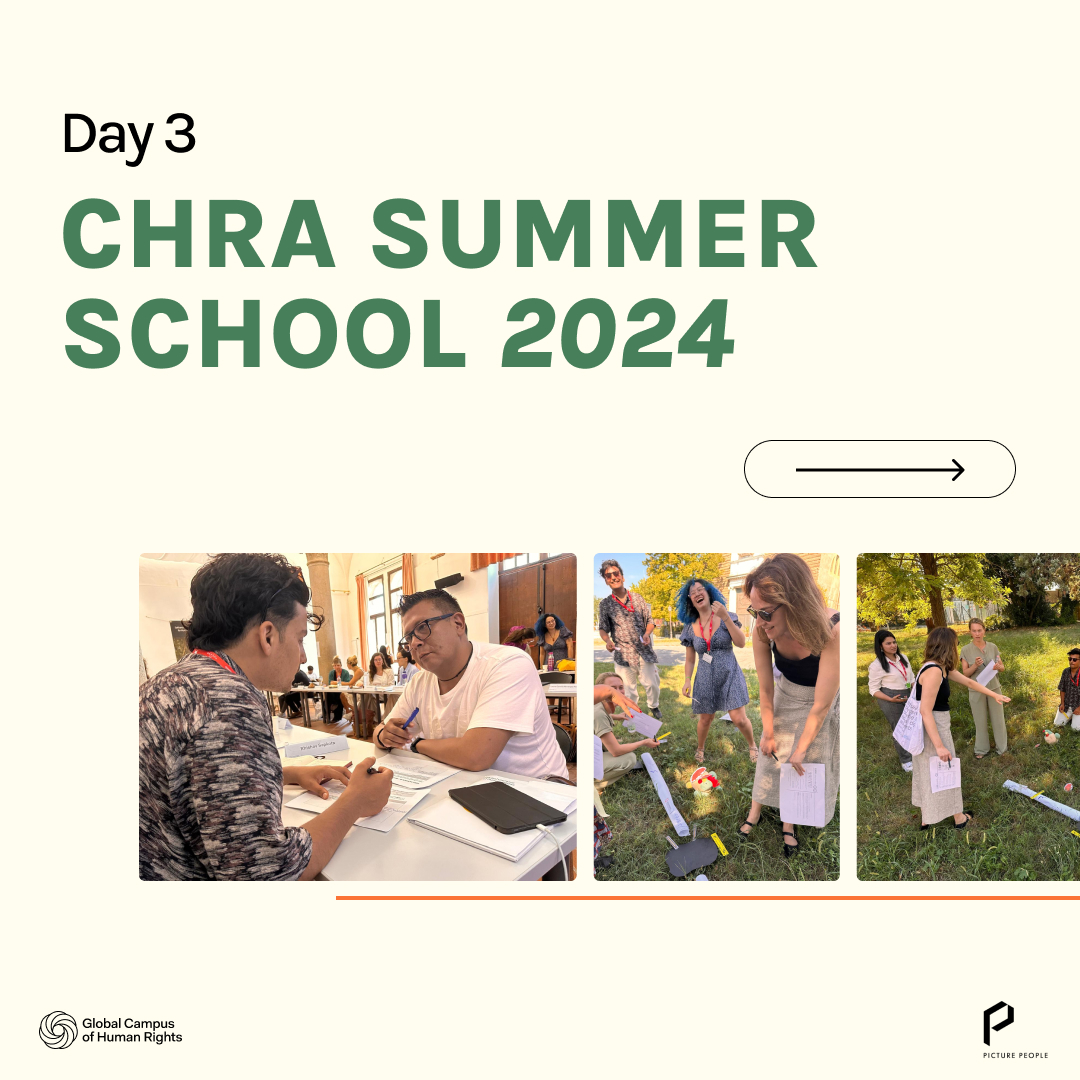 👇 This was Day 3 of the CHRA Summer School: 👇
In collaboration with @gchumanrights, we delved into the intersection of climate litigations, and film.
Kelly Matheson, drawing from her vast experience as a Deputy Director of Global Climate Litigation at Our Children’s Trust, was a key speaker.
🌎 The day featured an insightful session on Climate Litigation and Campaigning, where Kelly shared strategies for addressing environmental issues—discussing laws, action plans, reducing consumption, and the importance of collaboration and enforcement.
🎞️ In the afternoon, students rolled up their sleeves for a hands-on Filming Evidence workshop. This immersive session provided practical training on how to capture, verify, and present video evidence effectively.
👋 Follow @picture___people to hear all about the 19th edition of the CHRA Summer School.
#CHRASchool #GCHumanRights #BiennaleCinema2024 #ecoactivism #environmentalist #environmentaljustice #filmindustry #filmindustrynetwork #italy #filmworld #thereisnoplanetb #humanrights #humanrightsadvocacy #peoplescreatives #savetheplanet #climatechange #climate #climatestrike #climateaction #climatechangeisreal #climatecrisis #climateemergency #climatejustice #explorepage #standup4humanrights #documentaryfilmmaking #independentfilmmaking #climatemigration #climatemitigation #environmentallaw