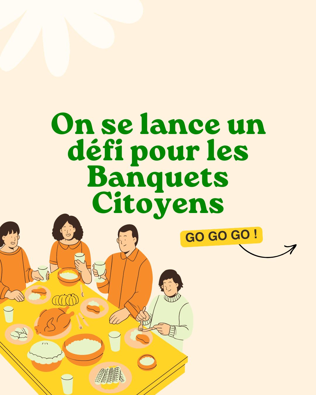 Est-ce qu'on est fous ? 😆
L'@UGESS organise ce mois-ci les Banquets Citoyens : des événements festifs vont avoir lieu dans des épiceries sociales et solidaires partout en France.
Quand on nous a demandé si Destin & Délices voulait participer à ce mouvement pour la sensibilisation aux injustices alimentaires, c'était évident. ✊
Mais on voulait que cet événement embarque l'équipe, les bénévoles et les bénéficiaires de notre épicerie. On s'est donc challengés avec un drôle de défi sur le programme ! ✨
Le 24 septembre prochain, après une matinée projection-discussions, après un repas bien gourmand à midi, on passera l'après-midi à écrire, composer et chanter ensemble. 🙌
Vous imaginez ? Un hymne sur l'alimentation pour tous, un tube sur la justice alimentaire !
On a très hâte de voir ce qui va ressortir de cette journée créative, et en attendant, si vous avez des idées de rimes pour notre chanson, envoyez-les nous !