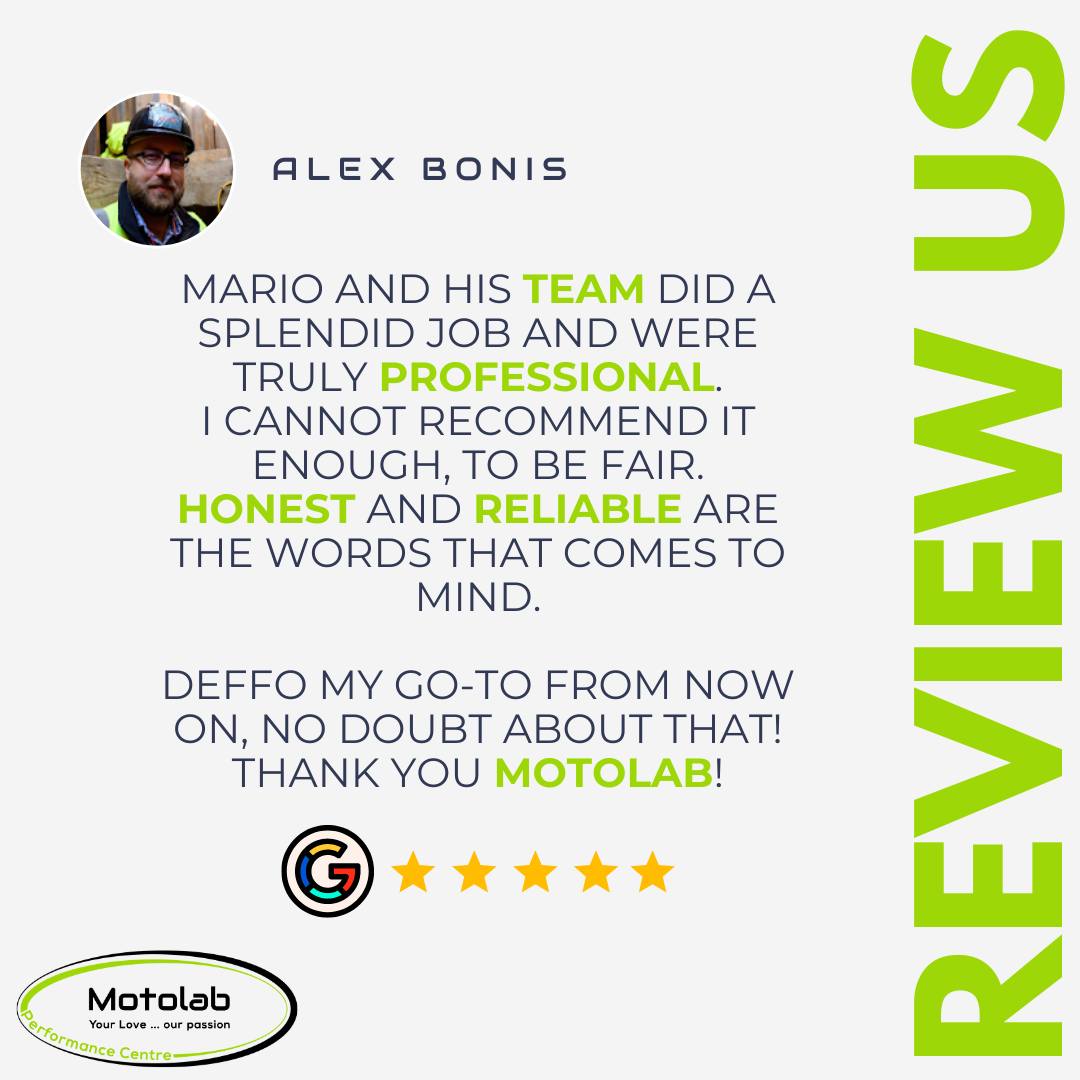 Revving up the gratitude meter! ποΈ Our incredible clients at Motolab Ltd are halving the road, doubling the satisfaction. π Your reviews fuel our passion for top-notch motorcycle service. Share your Motolab experience and let's ride the wave of positivity together! π€π #MotolabExperience #ClientFeedback #MotorcycleJoy