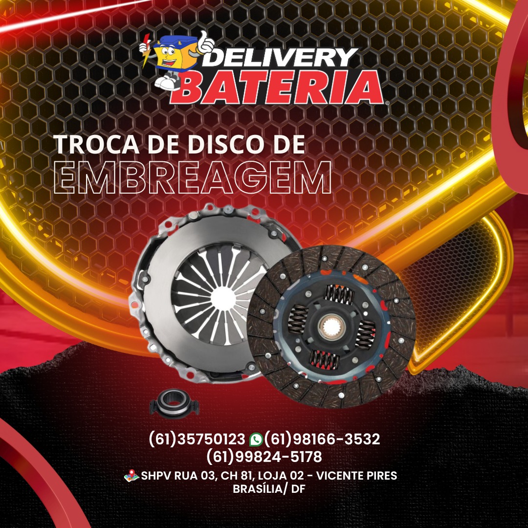 O desgaste e a falta de lubrificação são grandes vilões para essa peça, podendo causar sua quebra. Por isso, muitas vezes, a substituição do cabo pode ser suficiente. Entretanto, é importante consultar um mecânico, pois o problema pode ser de empenamento do platô, devido a um superaquecimento.
Telefones:
(61) 3575 0123- Central de vendas
(61) 99824-5178-Whatsapp
SHPV Rua 03, CH 81, loja 02 - Vicente Pires
Brasília/ DF
#vicentepiresrua4a #vicentepiresdf #amigos #pecasusadosenovascriciuma #vicentepires2 #vicentepiresbrasília #vicentepirestemdetudo #vicentepires #vicentepiresrua5 #conhecendovicentepires #encontreivp #Baterias #pecas #bateria #suporte #DF #mecánica #manutecao #brasilia #freios #oautomotiva #retifica #carrosantigos #servico #inje #suspensao #qualidade #veiculos #carros #seguranca