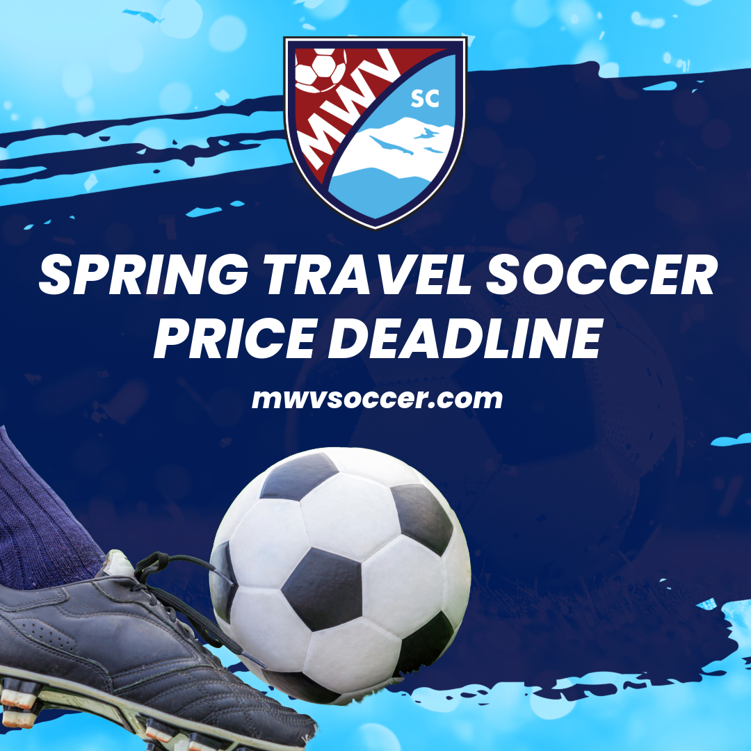 Have you registered for Spring Travel Soccer? Beat the price increase on January 15th. Two program offerings: Conway and Franconia.