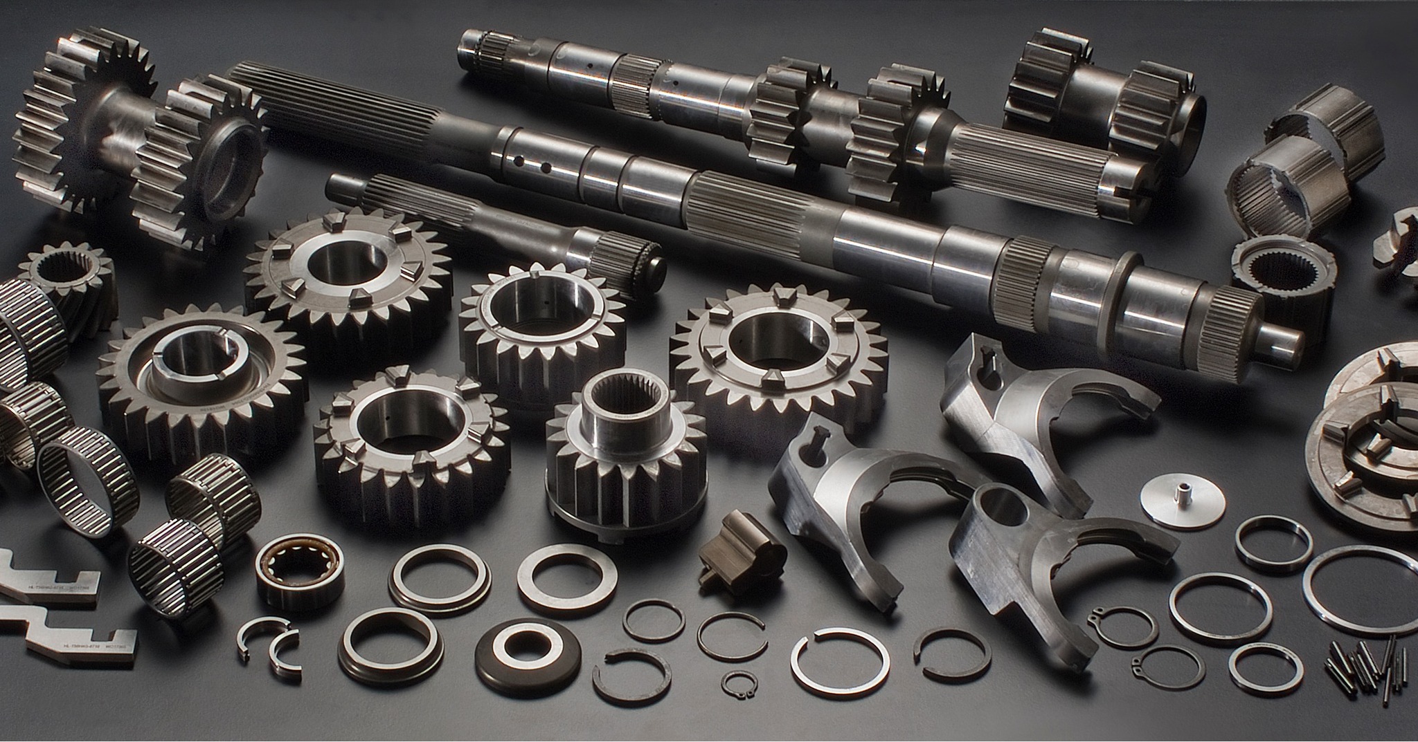 A snapshot of some of the parts involved in our record setting dog set for the Tremec 6 Speed Platform for the T56 / TR6060 and Aftermarket Versions such as the Magnum and F-Body.
With a unique design that allows you to upgrade your H-Pattern Dog Set to Sequential without the need for new gears, it is a great and cost effective way to upgrade.
As with all things we make, it is the attention to detail in the small supporting parts that make the difference!