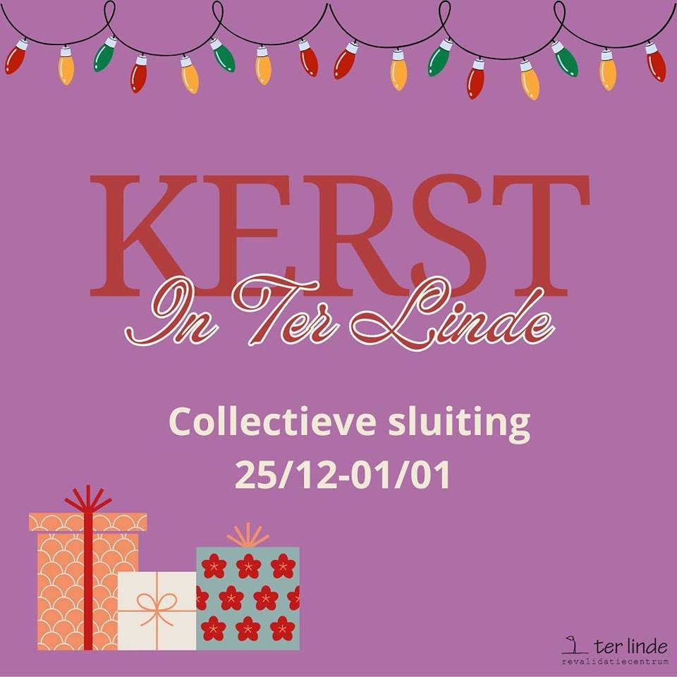 Ho ho ho! 🎁
Wij vieren Kerst in Ter Linde! 🎄⛄️❄️
Vanaf morgen zijn wij een weekje gesloten (van 15/12/2024 t.e.m. 01/01/2025).
We wensen jullie alvast een prettig eindejaar!