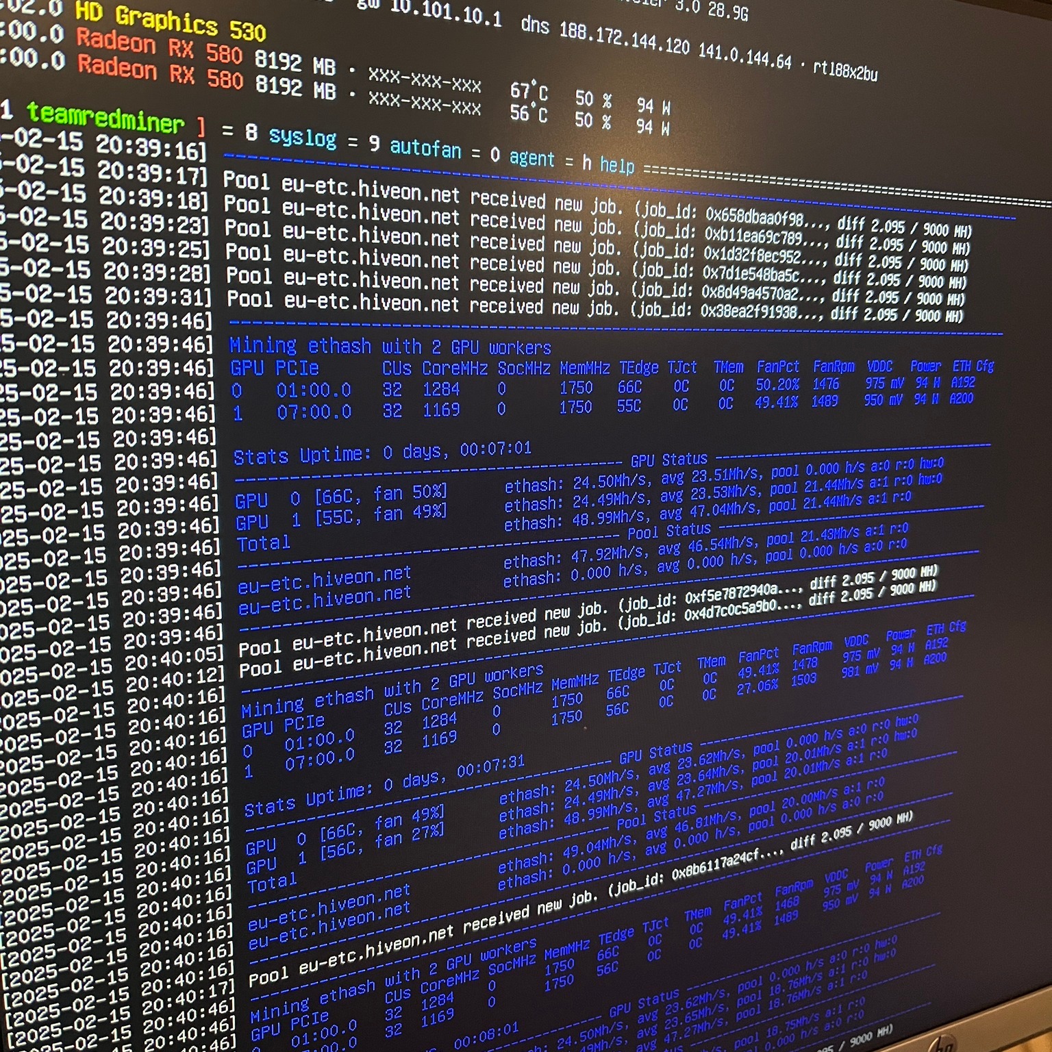 Blockchain Mining
ASIC, FPGA, GPU, CPU Mining Service
Services
- Full Rig Farm Setup / Optimal Settings
- Linux Platform & Algorithm Experts
- Remote Farm Maintenance & Upgrades
- GPU SAFE Overclocking / More MHS/s less wattage
- Your Personal App & Desktop Monitoring Setup / please have smart devices
- Coin, Pool, Exchange Setup
- Onsite Installation Service / Nationwide
- Mining any Coin BTC, ETC ...
- Rig Maintenance and Upgrades
- Find and Fix Service
- 1, 6, 9, 12, 16, 18, 19 GPU Farms
- Earn While You Sleep Income
We don't make YouTube videos we make you earn money!
Striking Gold Every Coin That We Make!
UK Residents Only!
Goldmine Computer Repairs
0800 195 0007
07399 044 597
#gpumining #asus #asic #fpga #gpu #hiveos