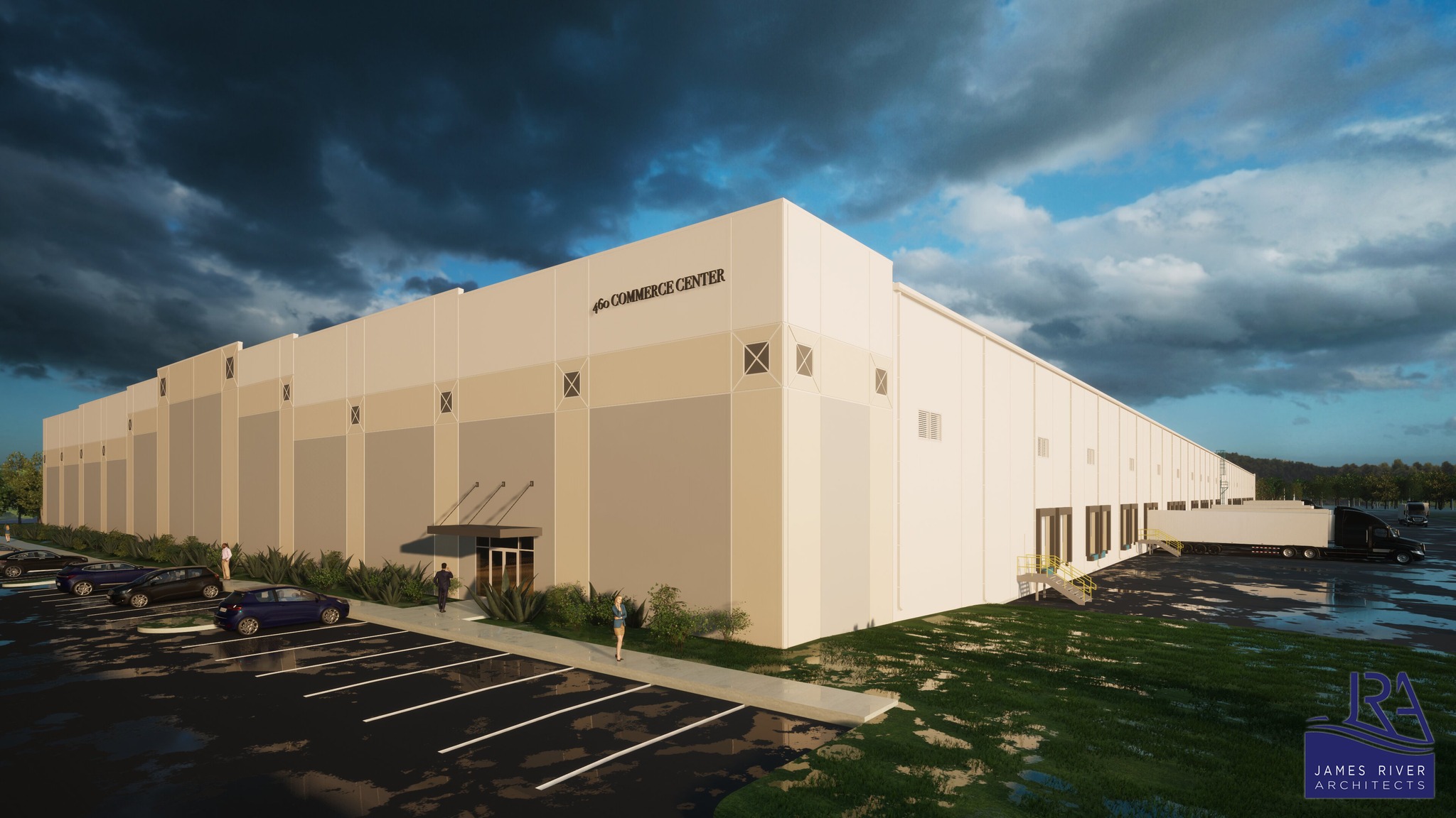 Our design of 460 Commerce Center recently broke ground in Isle of Wight County. The 352,000 square foot Class A industrial building is being developed by W.M. Jordan Development, Isle of Wight County, and Isle of Wight County Economic Development.
#architect #render #rendering #3dmodel #warehouse #warehousedesign #design #Archicad #Twinmotion #architecture #instaarchitecture
@wmjordan_co