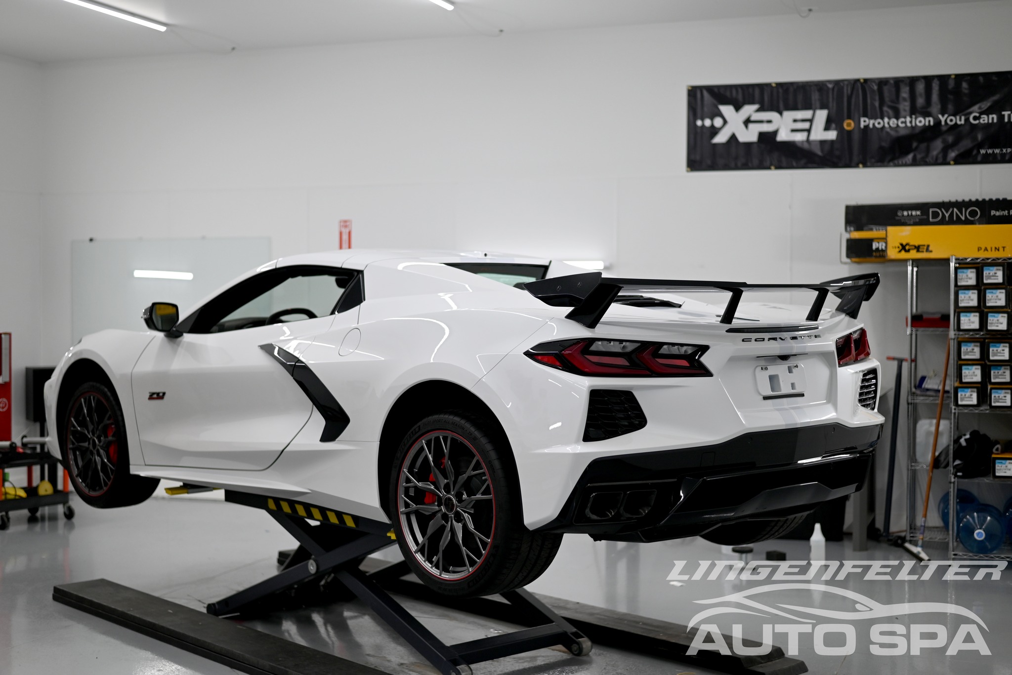 I guess you could call us C8 specialists!
What you could do to your C8:
Vertical Doors
XPEL Paint Protection Film
XPEL CS, HP, or XR Black Window Tint
Ceramic Coating (paint, wheels, and windows).
Under Glow Lighting
Call us today! (810)355-2458
#xpeltint #chevyperformance #tint #c8z06 #Chevrolet #z06 #c8corvette #windowtint #ceramiccoating #XPELCeramicCoating #xpelxrblack #PaintProtection #xpelwindowtint #xpelcstint #paintprotectionfilm #michigan #lingenfeltercollection #lingenfelterautospa #xpelultimateplus #ppf #xpelppf #lingenfelter #brightonmichigan #corvettestingray #matteblackcar #lambodoorsC8 #c8lambodoors #butterflydoors #lambodoors