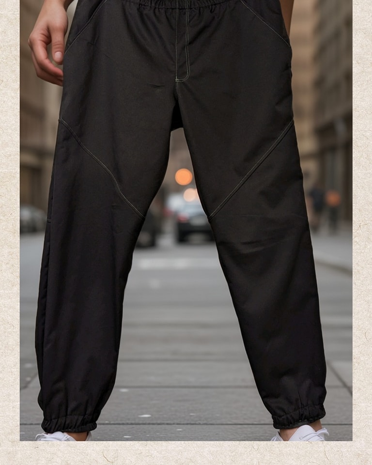 Update: These black cargo style pants turned out great!
His words not mind 😇
#custommade #sewingproject #sewinglife
#mensfashion #clt #seamstress