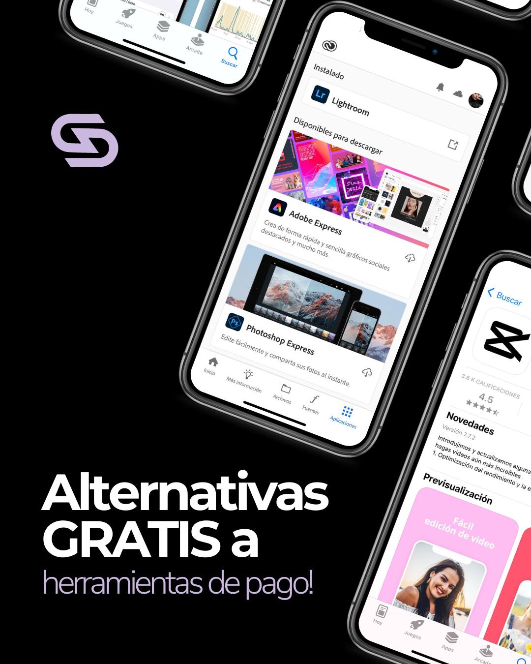 Hoy les traemos alternativas GRATIS a herramientas pagas 💻✍🏻
👉🏻Desliza para leer la lista de herramientas.
¿Vos usas alguna de las nombradas? ¿Cuál? Te leemos 👇🏻
#herramientas #marketing #diseño #photoshop #Ilustrator #premiere #adobe #metricool #businessusite #socialmedia #cm #communitymanager