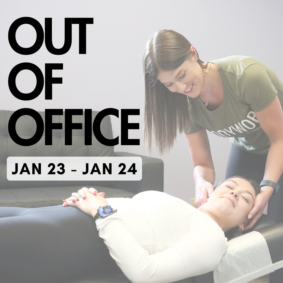 🌟 Schedule Update 🌟
Dr. Southard will be out of the office on Thursday, January 23rd, and Friday, January 24th for a short getaway. However, massage therapy and fitness services will still be available during this time!
Don’t wait to get adjusted—Dr. Southard is in the office today (9 AM - 5 PM) to help you feel your best before she leaves. Call or book your appointment online now!
https://bodyworkoh.janeapp.com/
