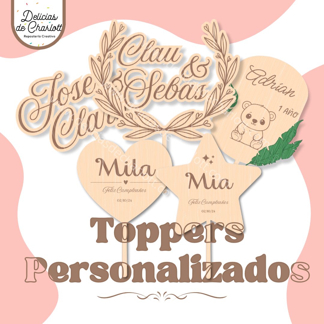 ¡Hoy tenemos Novedades en Delicias de Charlott! 🎉🌟 Presentamos nuestros toppers de madera personalizados 🪵✨, ideales para darle un toque único a tus pasteles, cupcakes y más. ¡Personaliza tu celebración con estilo y elegancia! 🎂💫
Elije entre los difrentes estilos y personalizalos a tu estilo.
Haz tu pedido hoy y sorprende con detalles que marcan la diferencia. 😍🎉
deliciasdecharlott.com/toppers
#ToppersPersonalizados #DecoraciónDePasteles #ReposteríaCreativa #DeliciasDeCharlott #ToppersDeMadera #DetallesÚnicos #CakesOfInstagram #SweetDecor #EventosEspeciales #CupcakeDecor #BakeryShop #DecoraciónRepostera #PartyDetails