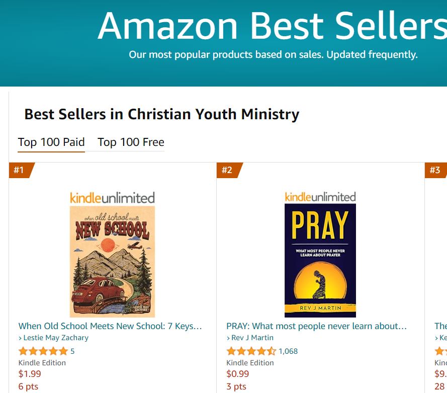 When Old School Meets New School reached the top of the best-seller ranking last night on Amazon. What a thrill!