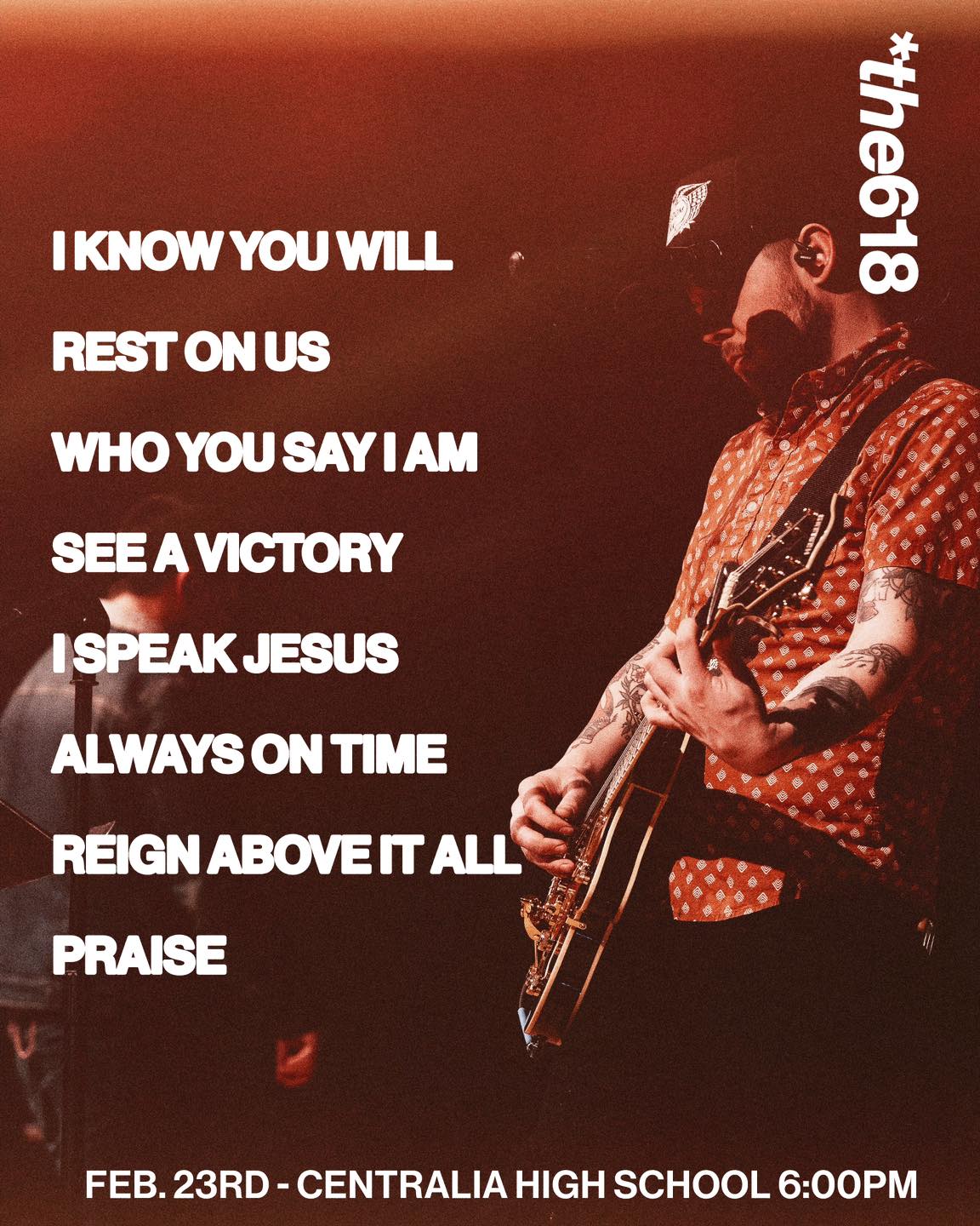 #SundaySetlist Who’s ready for Sunday?! 🔥