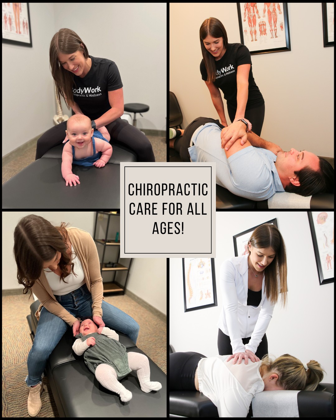 Chiropractic care supports the whole family in feeling their best! Whether it’s improving mobility, easing discomfort, or promoting overall wellness, our care is tailored to your family’s needs!
Book an appointment today and take the first step towards a healthier, happier you!
#BodyWorkChiro #ChiropracticCare #RichfieldWellness #HolisticHealth #WellnessTips #HealthyLifestyle