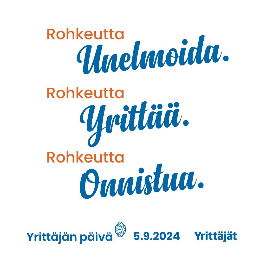 Toivotamme kaikille mitä mainiointa Yrittäjän päivää! #yrittäjä #yrittäjät #yrittäjyys #yrittäjänelämää #taloushallinto #kirjanpito #kirjanpitäjä #tiliaktiiva