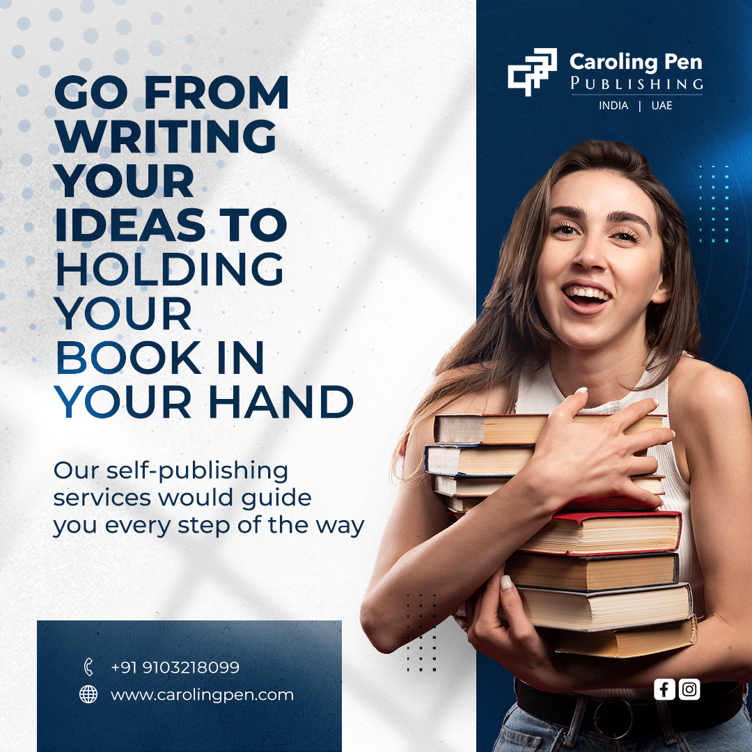 Want to become a published author?
We can help! ✨
Publish your book with us and benefit from our expert guidance.
➡️ Learn more in the link in bio!
.
.
.
#AuthorLife #BookPublishing #carolingpenpublishing #carolingpenpublishers #Authors
#writer #publishingtips #indianpublishinghouse #indianbookblogger #readerschoice #readerscommunity #writersofindia #publishbook #bookshelf