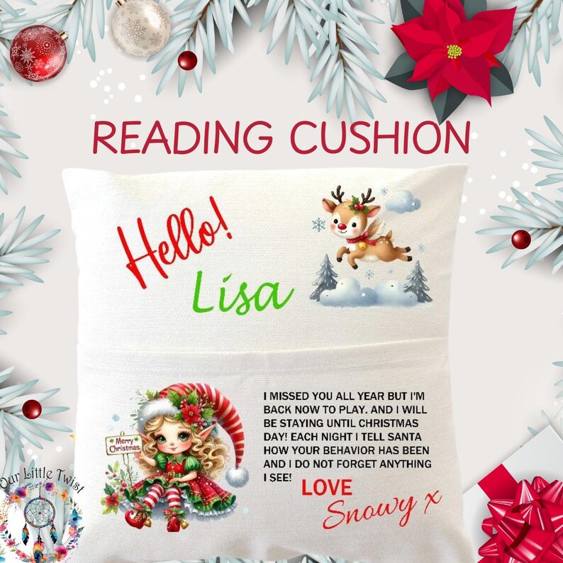 The perfect gift for a book lover
Personalised Christmas reading cushions.
Comes with a book
£12.99 + delivery
https://www.etsy.com/uk/shop/OurLittleTwist?ref=shop-header-name&listing_id=1821531269&from_page=listing§ion_id=39753001
If you would like a different design, send me a message with the ideas
#ourlittletwist #gift #cute #exeter #present #cushion #personalisedgifts #christmas #readingcushion #book #santa #elf #pillow #uniquegifts #personlaied #BookLovers #dinosaur