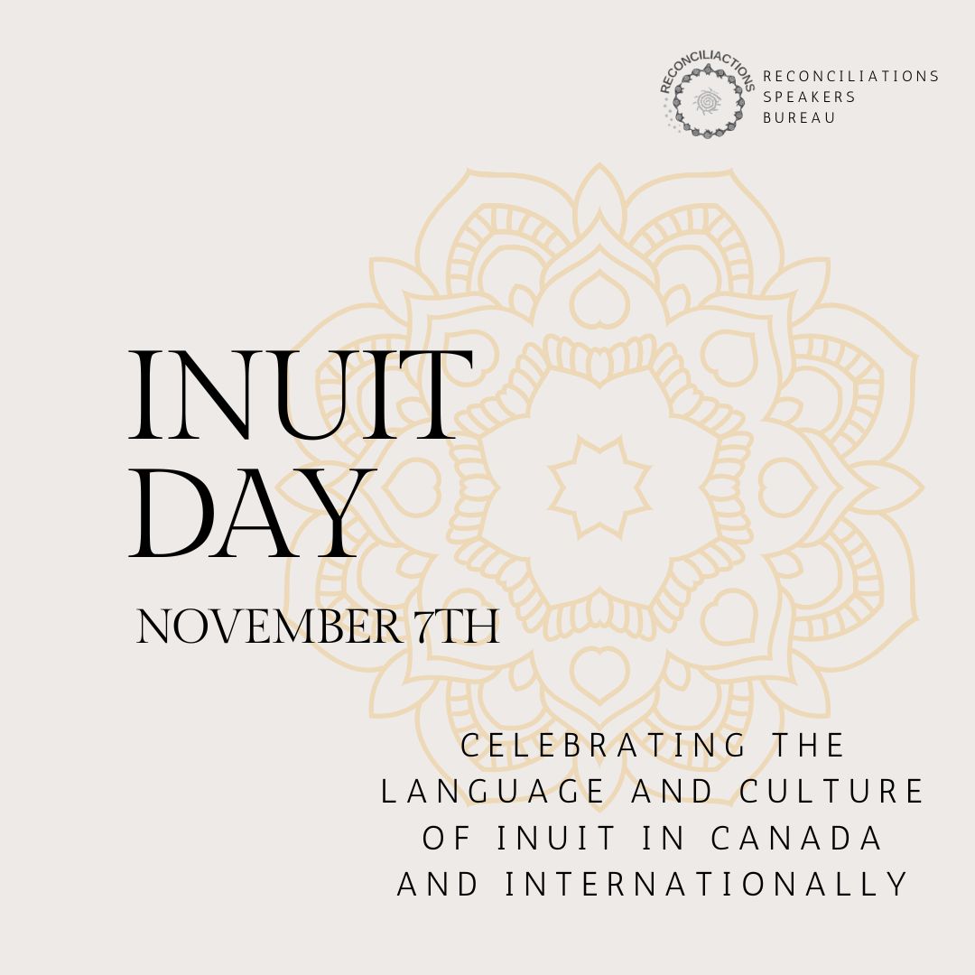 Inuit Day - Celebrating Inuit culture, language, and unity across Canada and the circumpolar world
Observed annually on November 7th, Inuit Day was established by the Inuit Circumpolar Council (ICC) in 2006, chosen to honour the birthday of Eben Hopson, an Alaskan Inuit leader who championed a united voice for Inuit globally. Today, this day celebrates the identities, languages, and cultural heritage of over 160,000 Inuit spanning across Canada, Alaska, Greenland, and Russia.
In Canada, nearly 70% of Inuit reside in Inuit Nunangat, encompassing Nunavut, Nunavik, Nunatsiavut, and the Inuvialuit Settlement Region. In these regions, over 70,000 Inuit speak various dialects of Inuktitut, with deep connections to the land, water, and ice. Greenland's 50,000 Inuit primarily speak Kalaallisut, Alaska is home to the Iñupiat and Alaskan Yupik communities, while Russia’s Chukotka region includes the Chukchi and Siberian Yupik, sharing language ties with Alaskan Inuit.
Inuit Day reminds us to celebrate and recognize the resilience, cultural richness, and collective strength of Inuit across the Arctic. Let’s come together to learn, honour, and uplift Inuit culture and language for future generations.
#InuitDay
#InuitNunangat #IndigenousPeoples #InuitCulture
#Inuktitut
#ICC
#EbenHopson
We Greatly Appreciate the information provided by:
https://www.ocdsb.ca/news/international_inuit_day_is_nov_7
https://indigenouspeoplesatlasofcanada.ca/article/inuit-as-circumpolar-people/
https://www.mun.ca/indigenous/resources/international-inuit-day/
https://www.nccih.ca/485/NCCIH_in_the_News.nccih?id=512