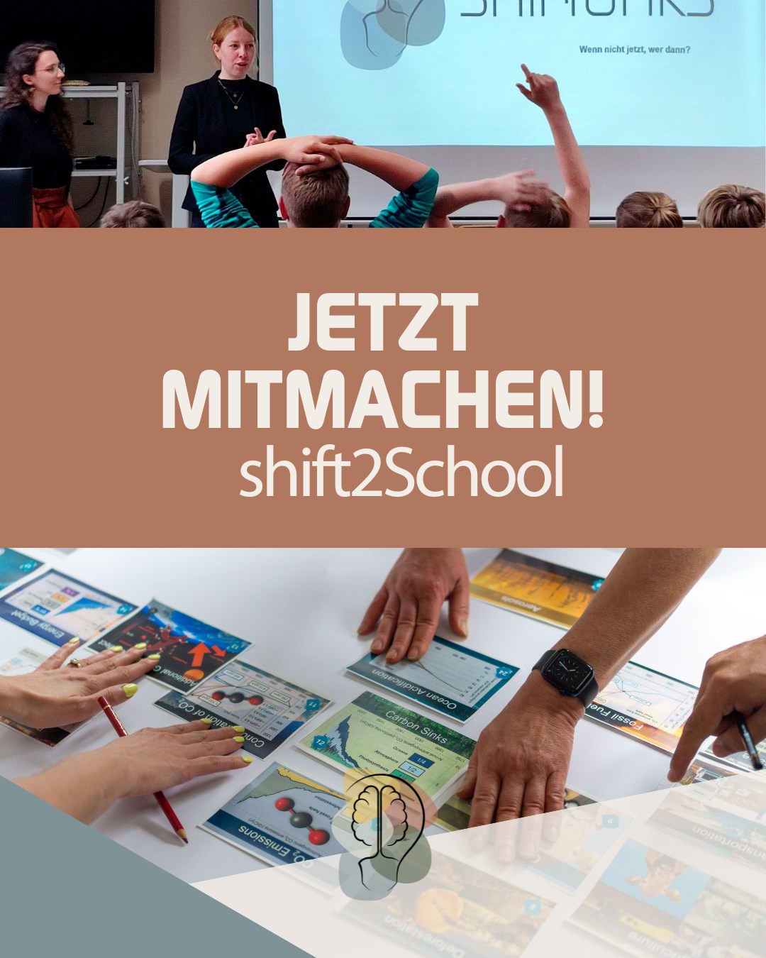 Du willst aktiv etwas gegen den Klimawandel tun und junge Menschen für das Thema begeistern? Wir suchen noch engagierte Mitstreiter:innen für unser Projekt shift2School! 🎒💡 Gemeinsam bringen wir Climate Fresk an Schulen und helfen Schüler:innen, die Zusammenhänge der Klimakrise spielerisch zu verstehen. 🌲🌍
Es sind keinerlei Vorkenntnisse oder Expertise notwendig, alles was du Wissen musst, erzählen wir dir bei dem nächsten Meeting! 🚀
Interesse geweckt? Dann schreib uns gerne, oder folge für mehr Informationen dem Link in der Bio!
#shift2school #ClimateFresk #Klimabildung #shifttanks #montanuniversität #leoben #graz #nachhaltigkeit