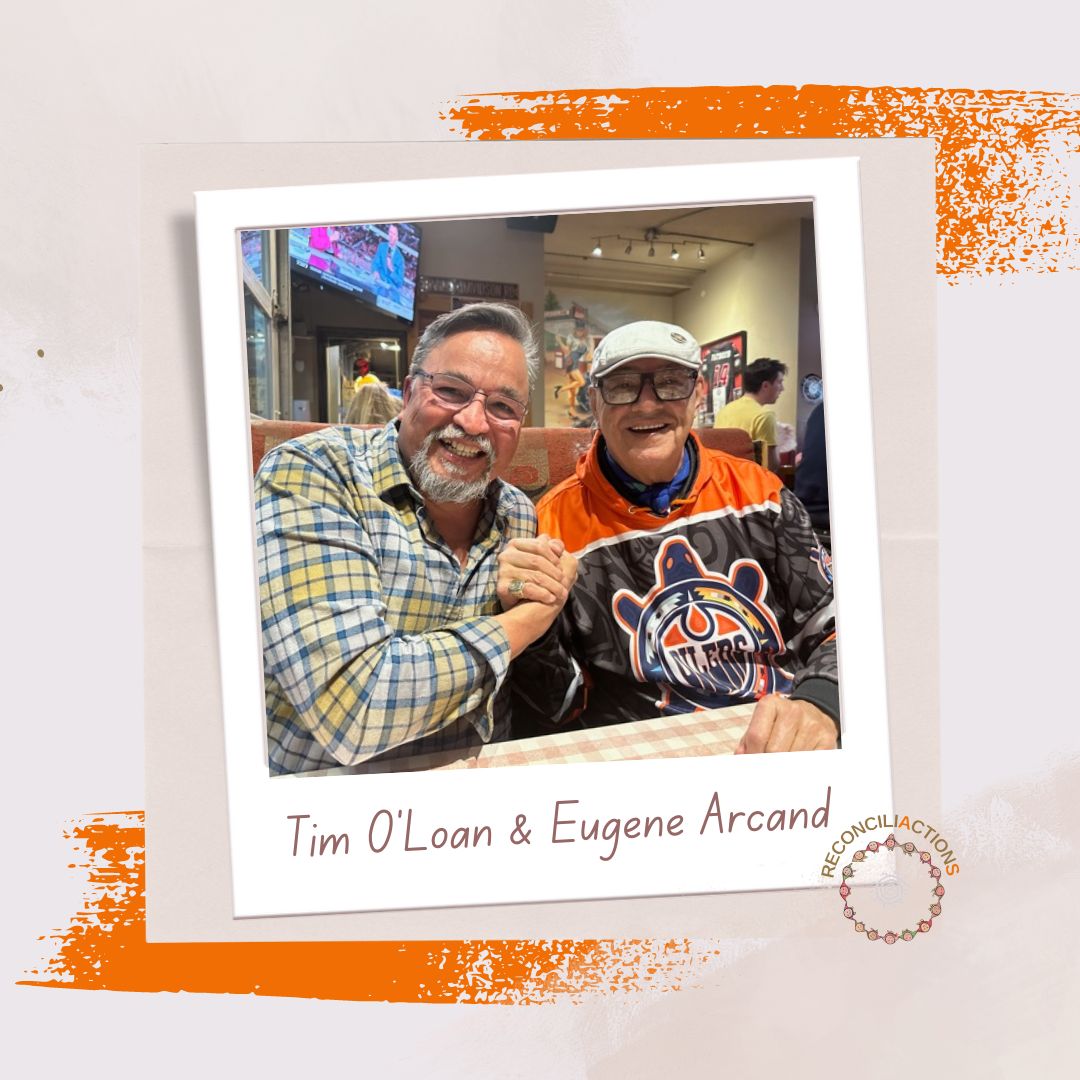 Tim had the pleasure of catching up with the incredible Eugene Arcand (Big Bird) while in Ottawa for an event.
We at ReconciliActionS Inc. and our Reconciliation Speakers Bureau are proud and honoured to have Eugene as one of our esteemed speakers.
His powerful presentations share his experiences in Residential Schools, how sports saved his life, and his journey of overcoming immense obstacles. Elder Arcand is truly engaging, inspiring, and helps us all better understand what reconciliation means. We are grateful for his continued advocacy and wisdom.
#Reconciliation
#EugeneArcand
#ResidentialSchools
#ReconciliActionS
#TruthAndReconciliation
#IndigenousVoices
#Inspiration