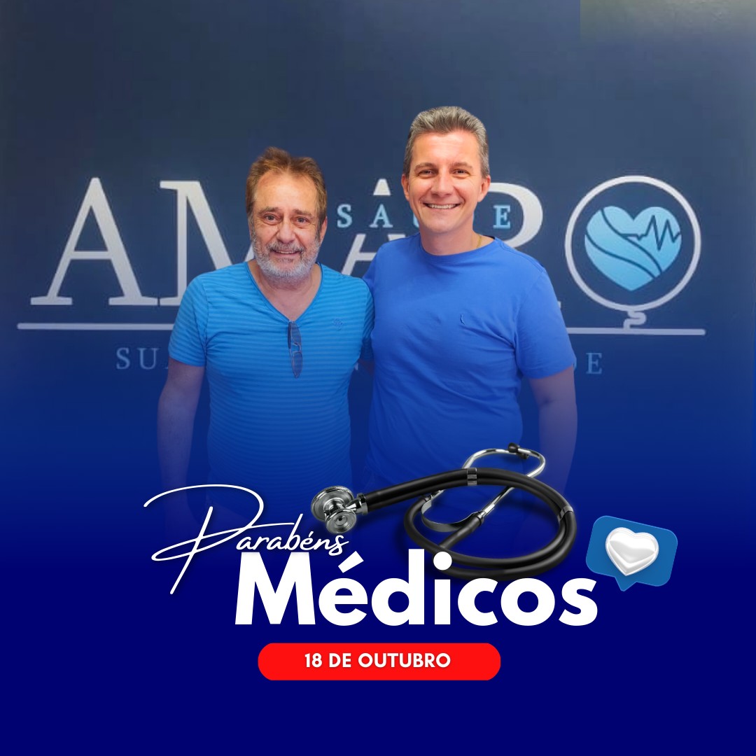 Parabenizamos todos os médicos pelo trabalho incansável e dedicação ao bem-estar dos pacientes. Hoje, comemoramos sua importância e agradecemos por contribuir para a saúde e qualidade de vida de todos.
Em especial, parabenizamos o Dr. Santana, que se destaca pelo compromisso e empatia. Sua dedicação e excelência na medicina fazem toda a diferença para a comunidade.
Feliz Dia do Médico!
Equipe Amaro Saúde
#DiaDoMédico #Gratidão #Dedicação #AmaroSaúde #ExcelênciaNaMedicina #Saúde #BemEstar #CuidadoComAVida